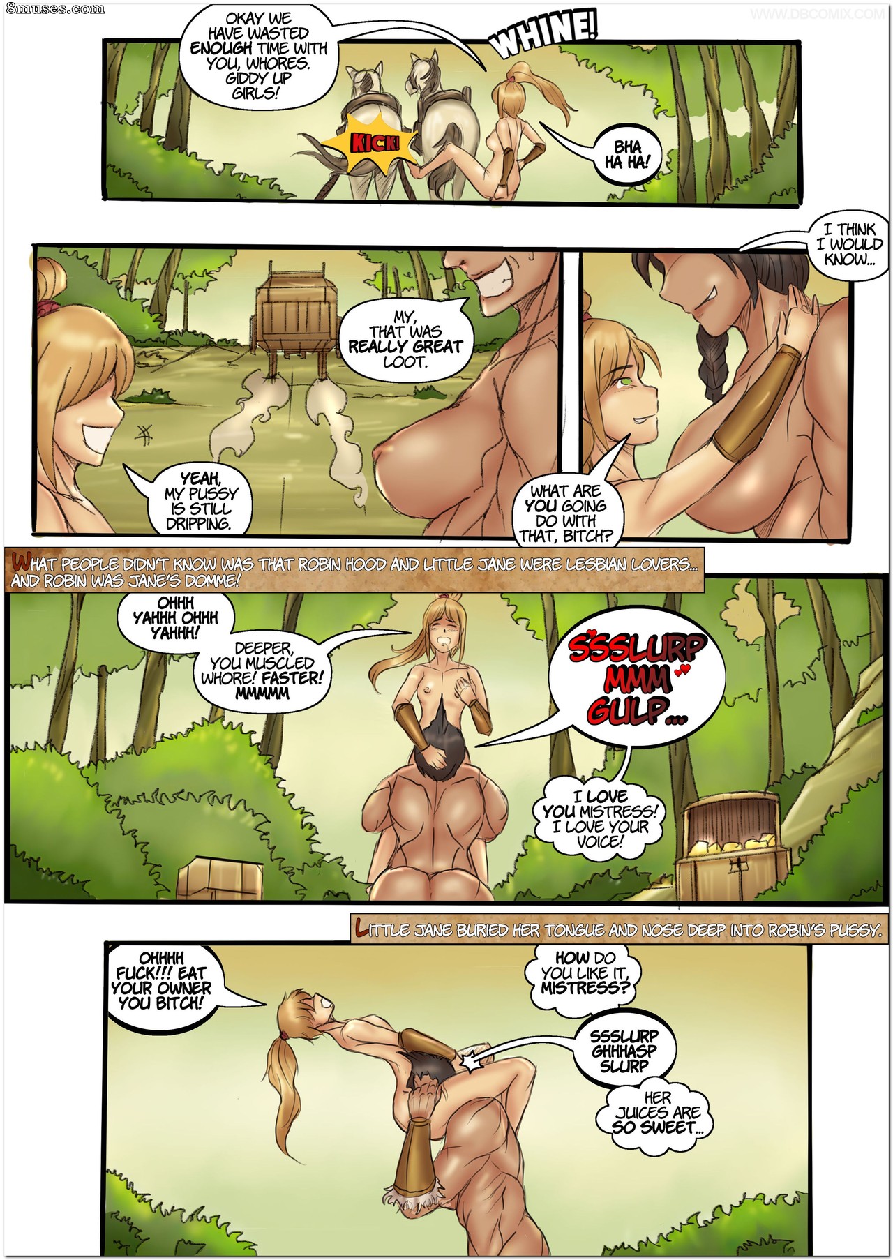 Robin Hood the Queen of Thieves - Issue 1 - Page 7