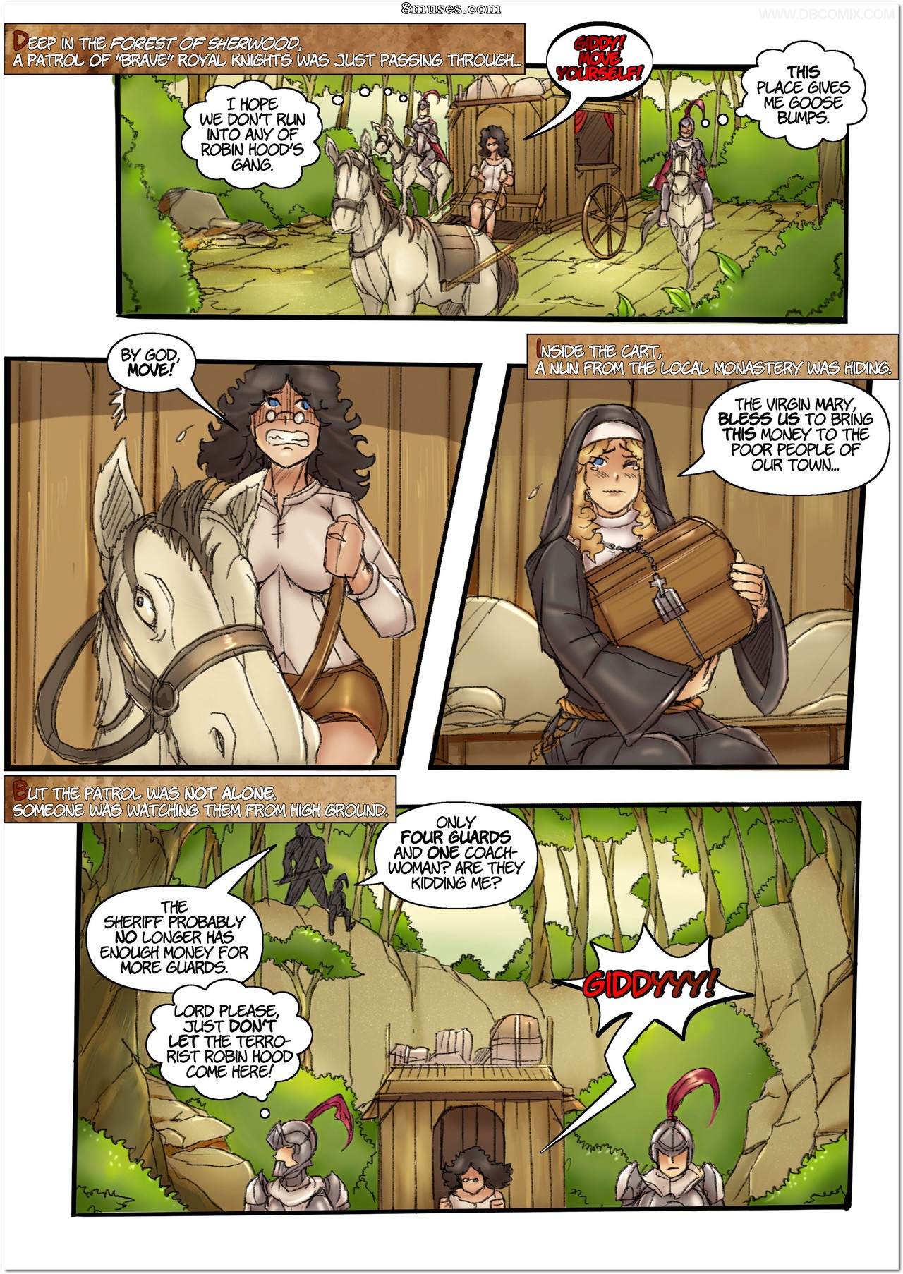 Robin Hood the Queen of Thieves - Issue 1 - Page 2