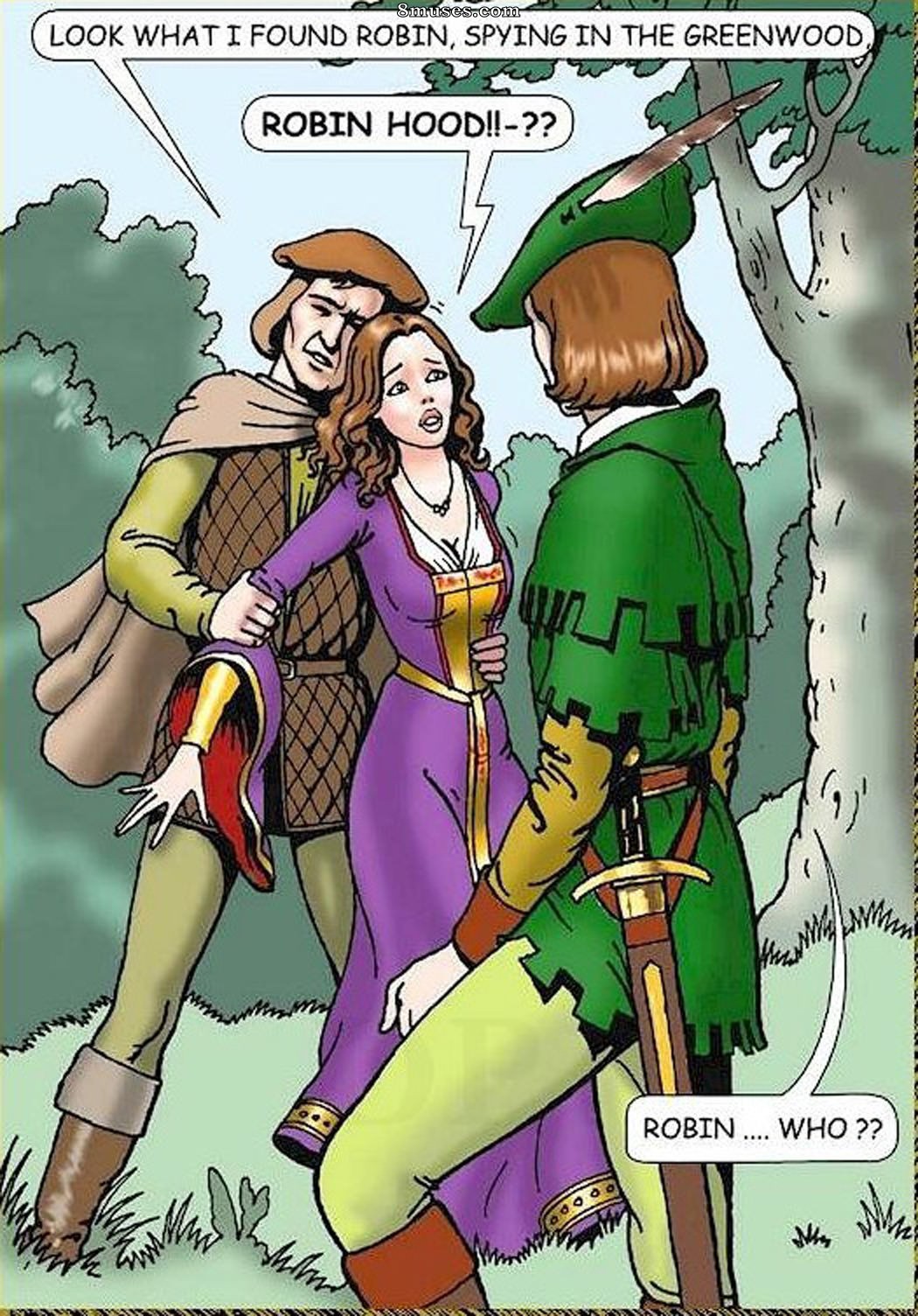 Drawing Palace Comics - Robin Hood - Page 1