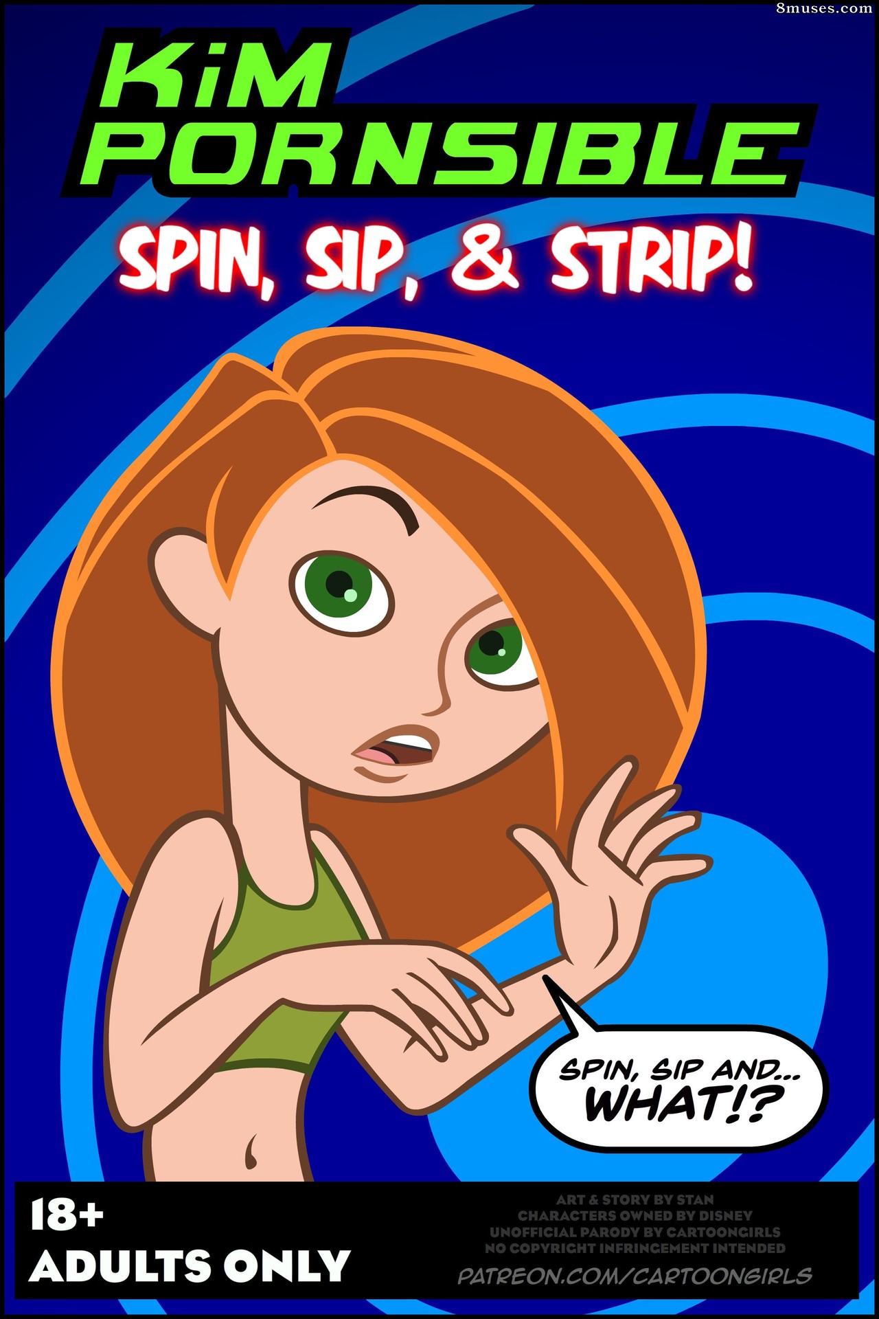 Kim Possible - Kim Possible Spin Sip & Strip - Page 1