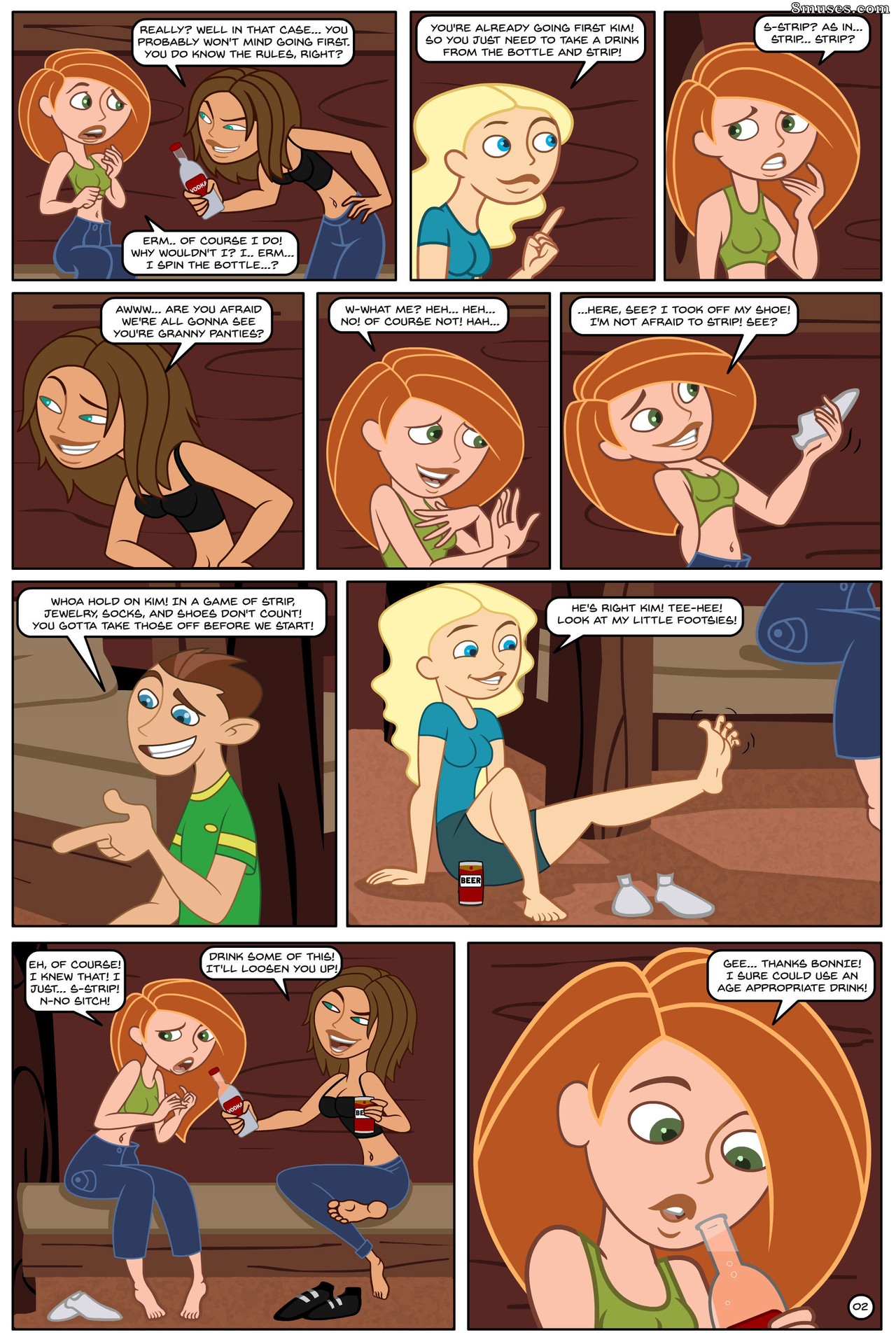 Page 3 | Theme-Collections/Kim-Possible/Kim-Possible-Spin-SipStrip | 8muses  - Sex Comics