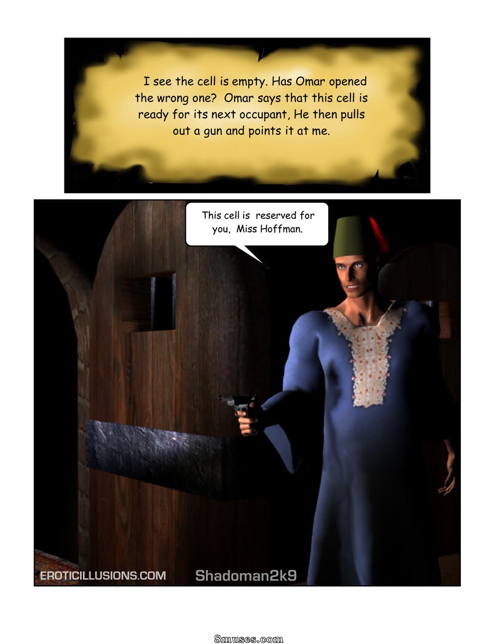 Shadoman Comics - El antro de esclavos de Omars - Página 14