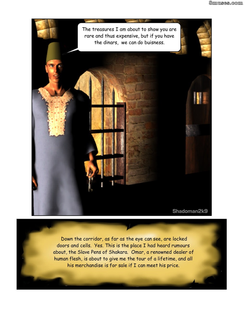 Shadoman Comics - Covil de escravos de Omars - Página 4