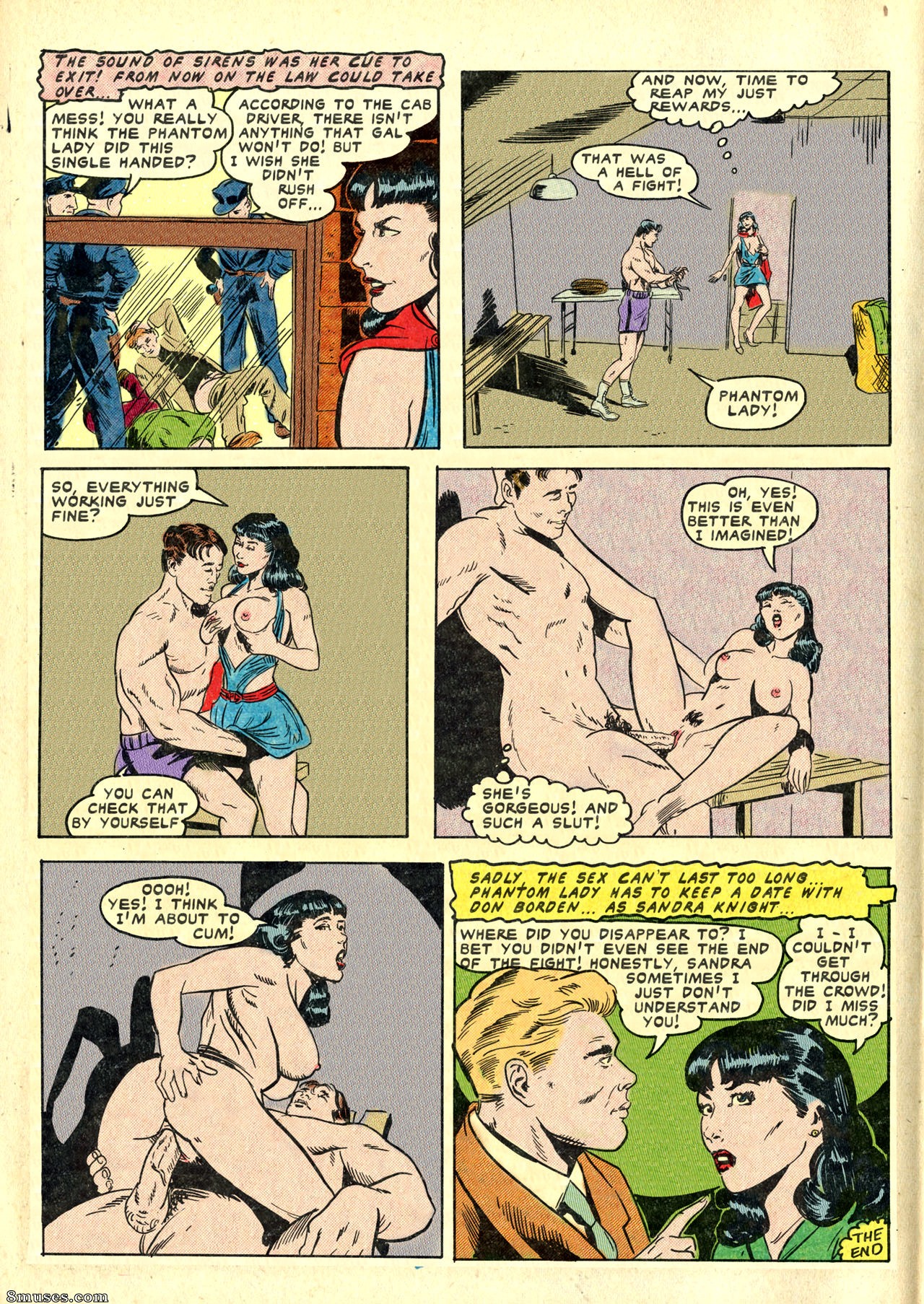 Fredric Wertham Comics - Dama Fantasma - Página 11