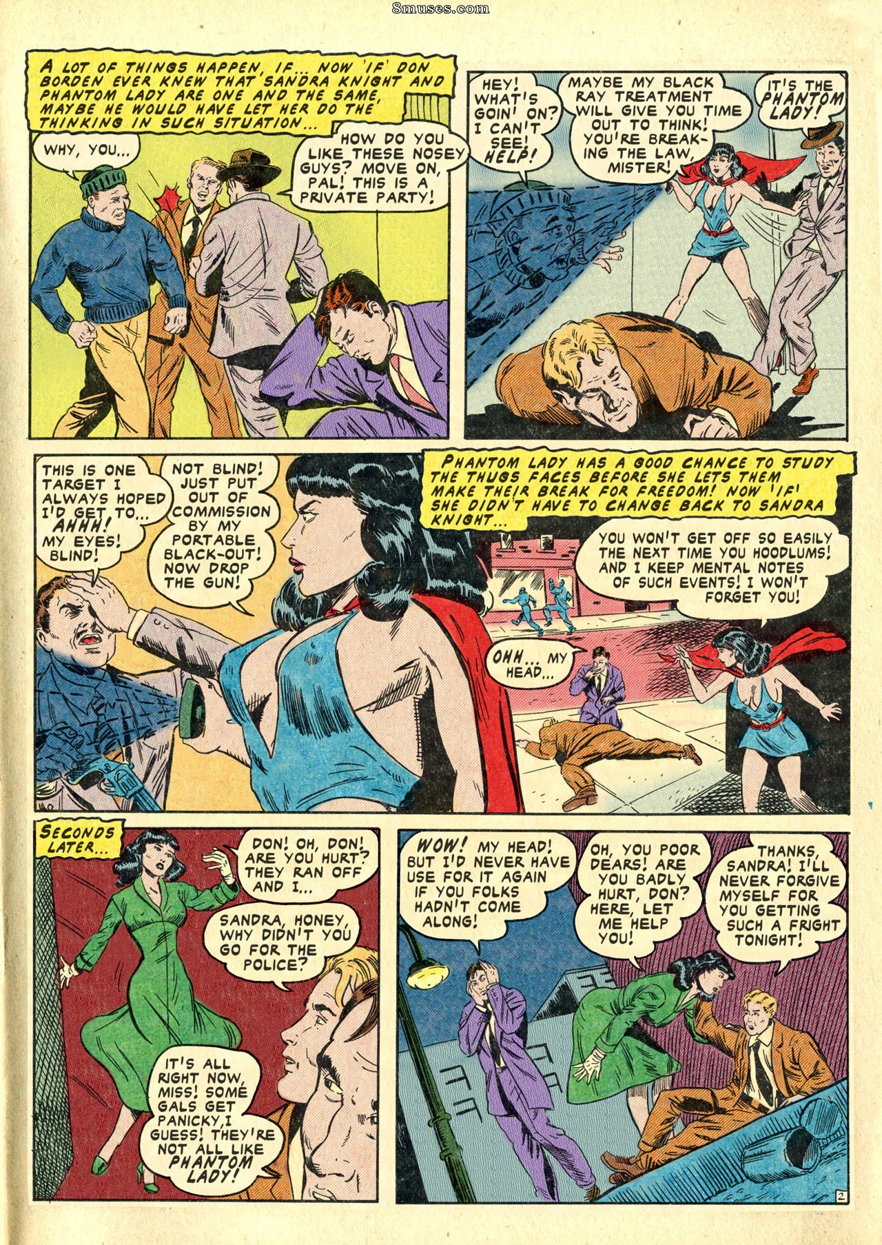 Fredric Wertham Comics - Dama fantasma - Página 3