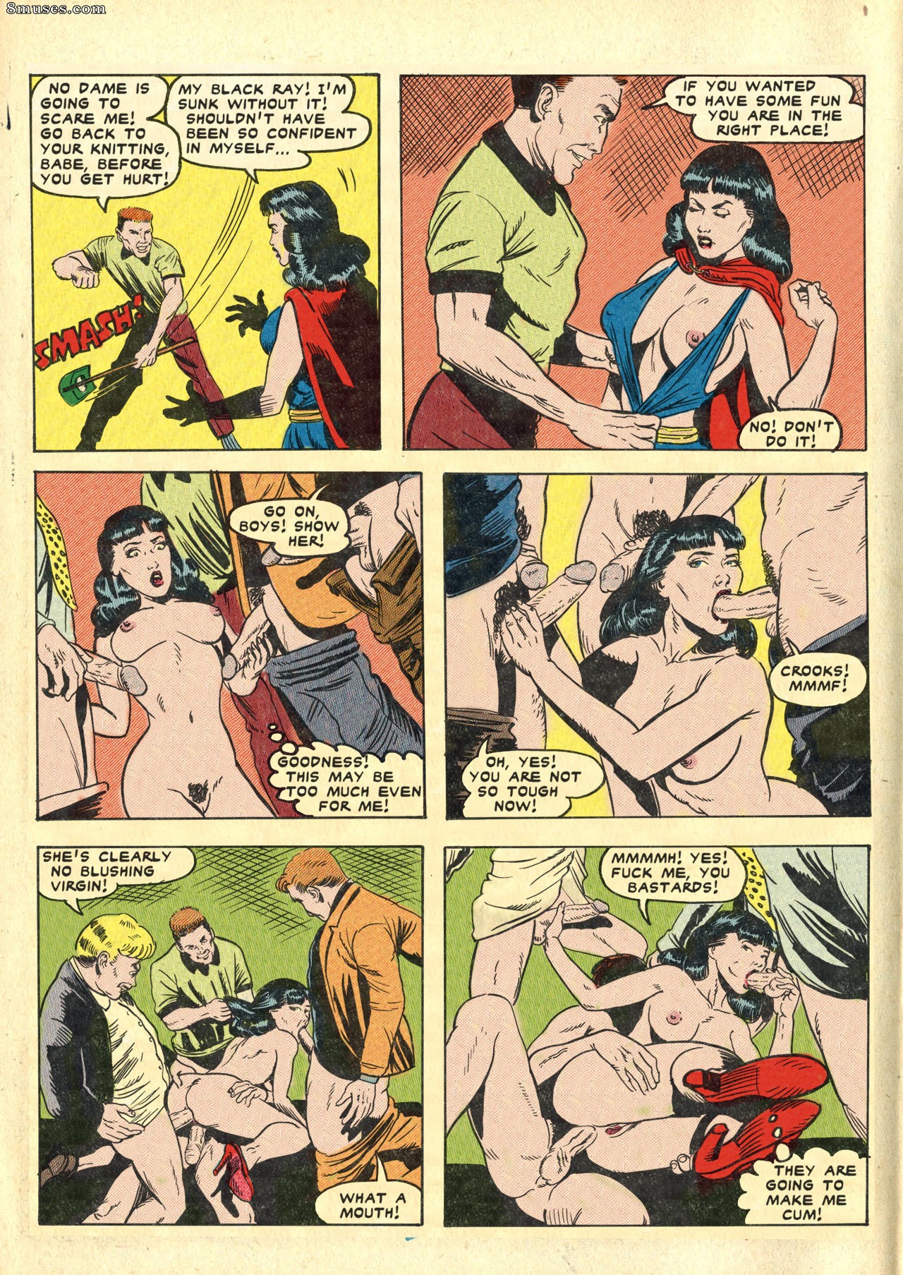 Fredric Wertham Comics - Dama Fantasma - Página 9