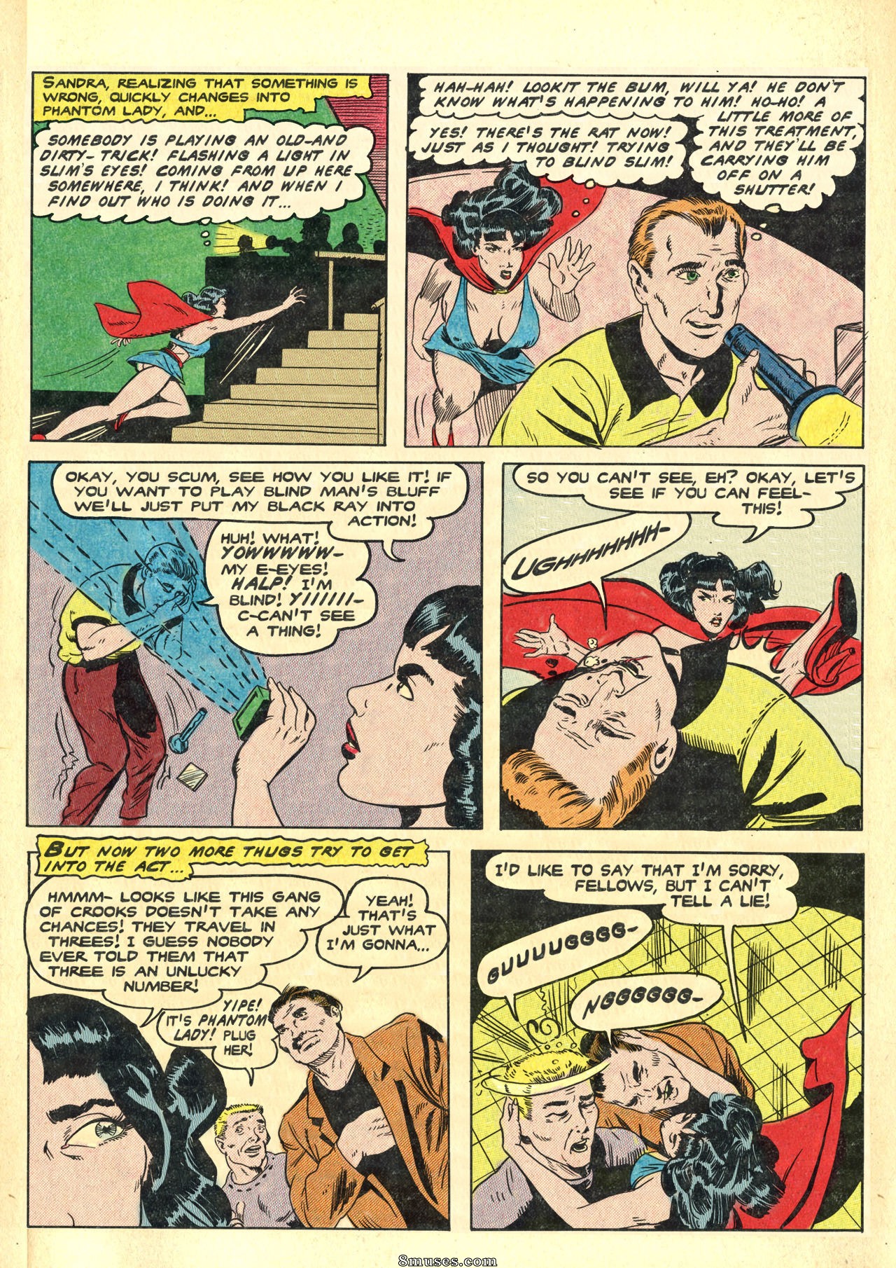 Fredric Wertham Comics - Dama fantasma - Página 6