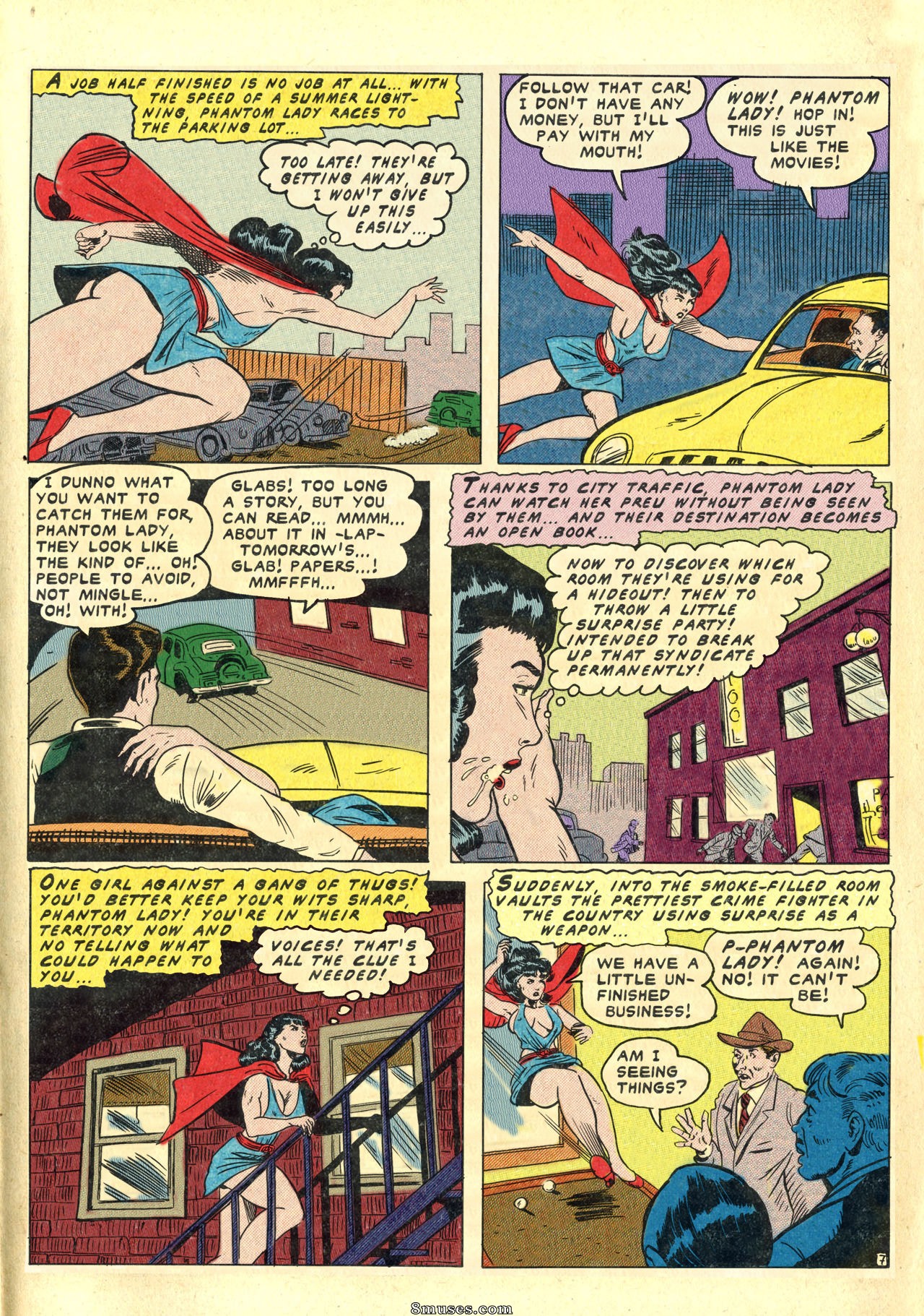 Fredric Wertham Comics - Dama fantasma - Página 8
