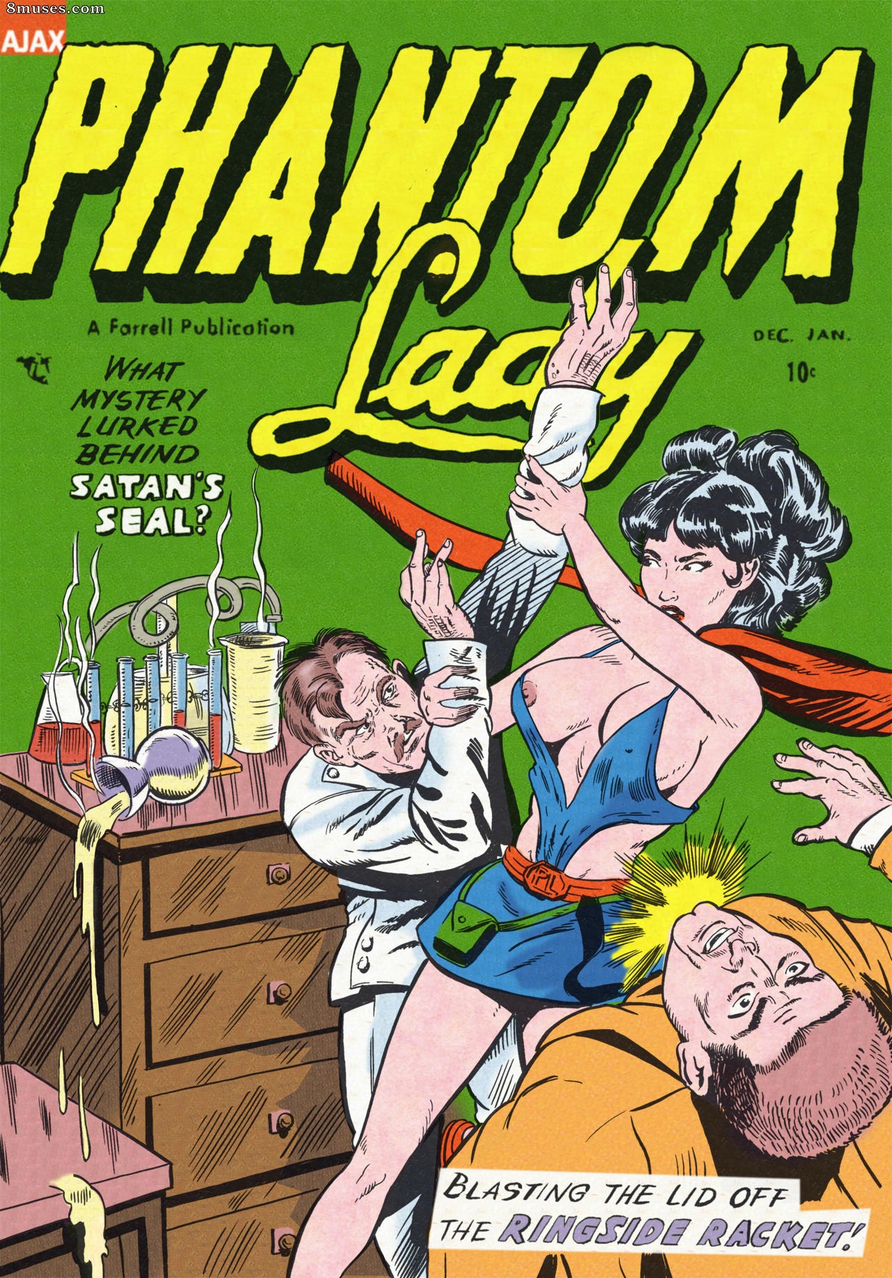 Fredric Wertham Comics - Dama Fantasma - Página 1