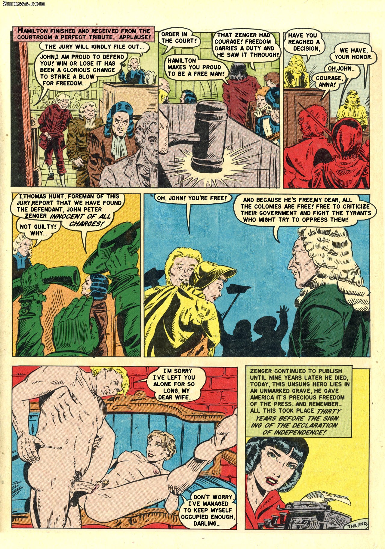 Fredric Wertham Comics - Dama Fantasma - Página 21