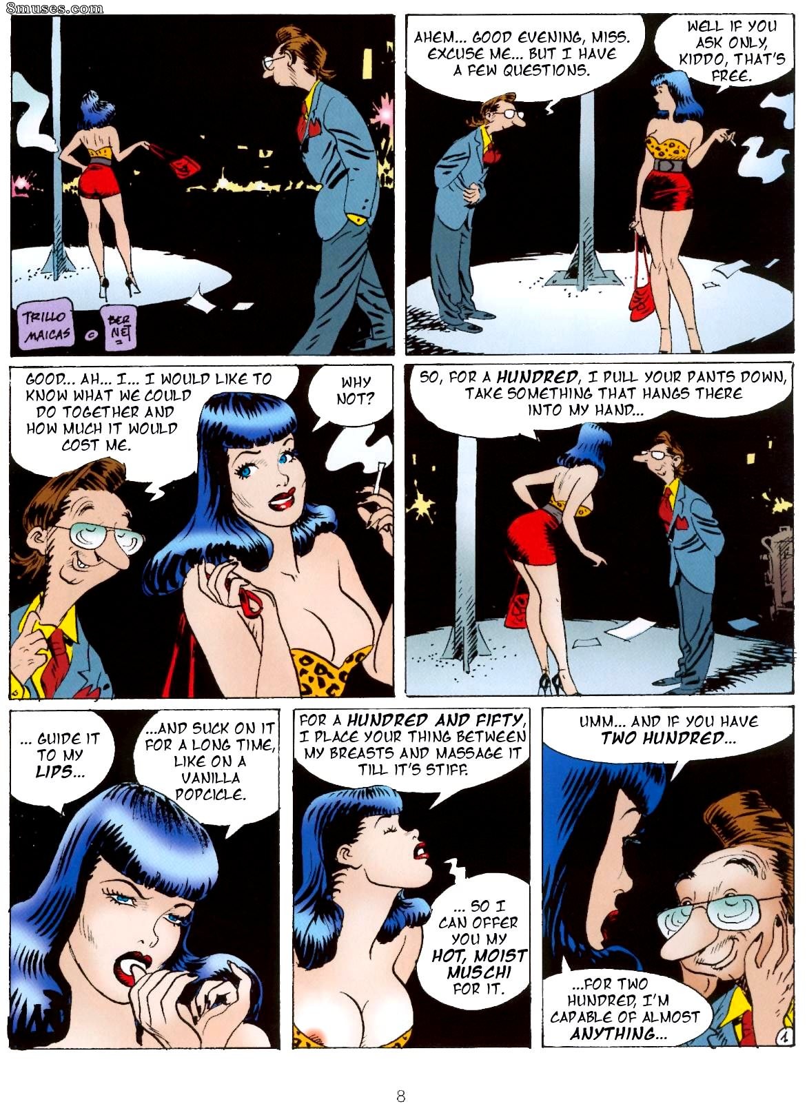 Jordi Bernet Comics - Lo mejor de Betty - Página 8