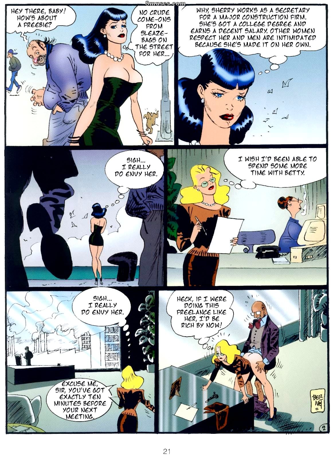 Jordi Bernet Comics - The Best Of Betty - Page 21