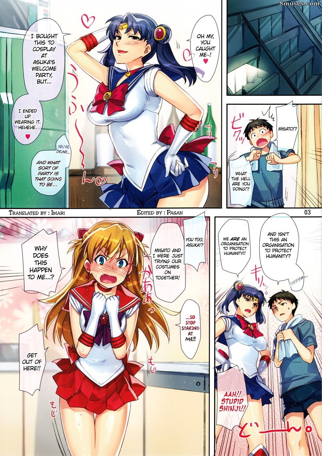 Page 3 | Hentai-and-Manga-English/ReDrop-Miyamoto-Smoke/Asuka-Ruuto |  8muses - Sex Comics