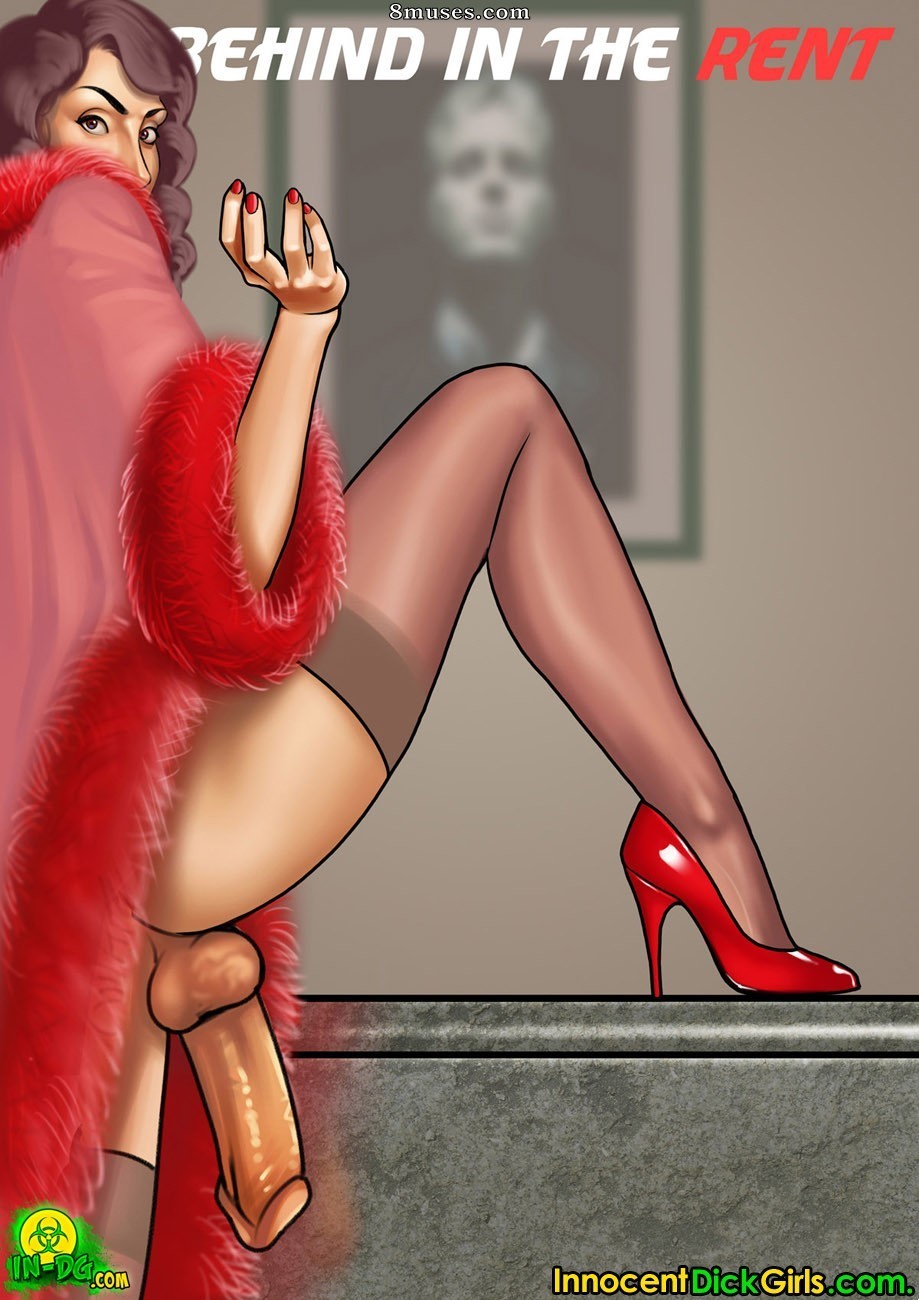 Innocent Dickgirls Comics - Atrás do aluguel - Página 1