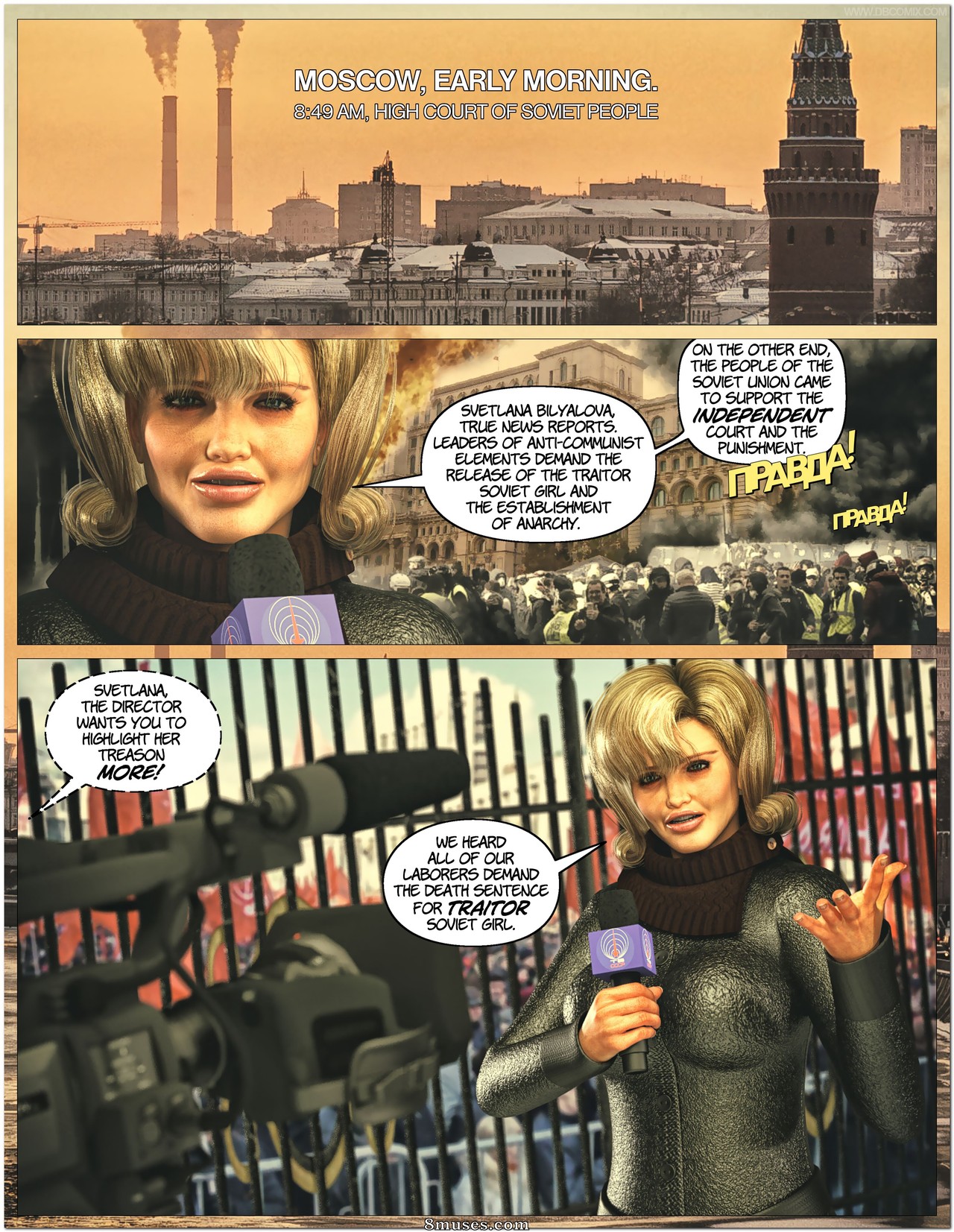 SOVIET GIRL - The End of Soviet Union - Issue 8 - Page 2