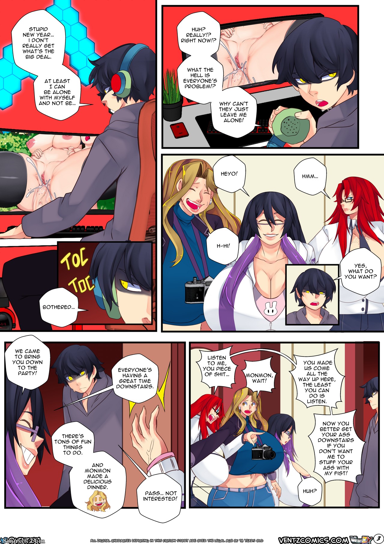 VentZX - Naughty New Year's Eve - Page 5