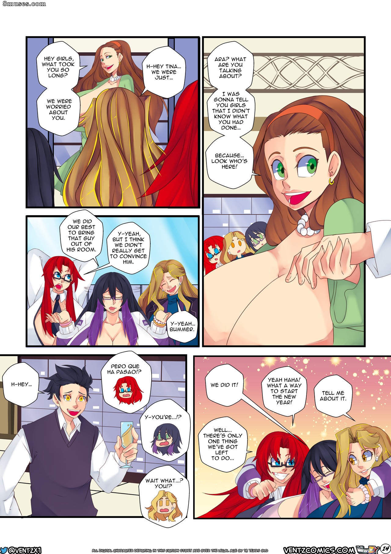 VentZX - Naughty New Year's Eve - Page 16