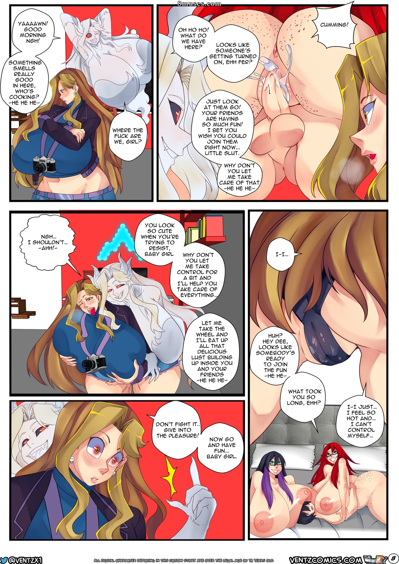 VentZX - Naughty New Year's Eve - Page 10