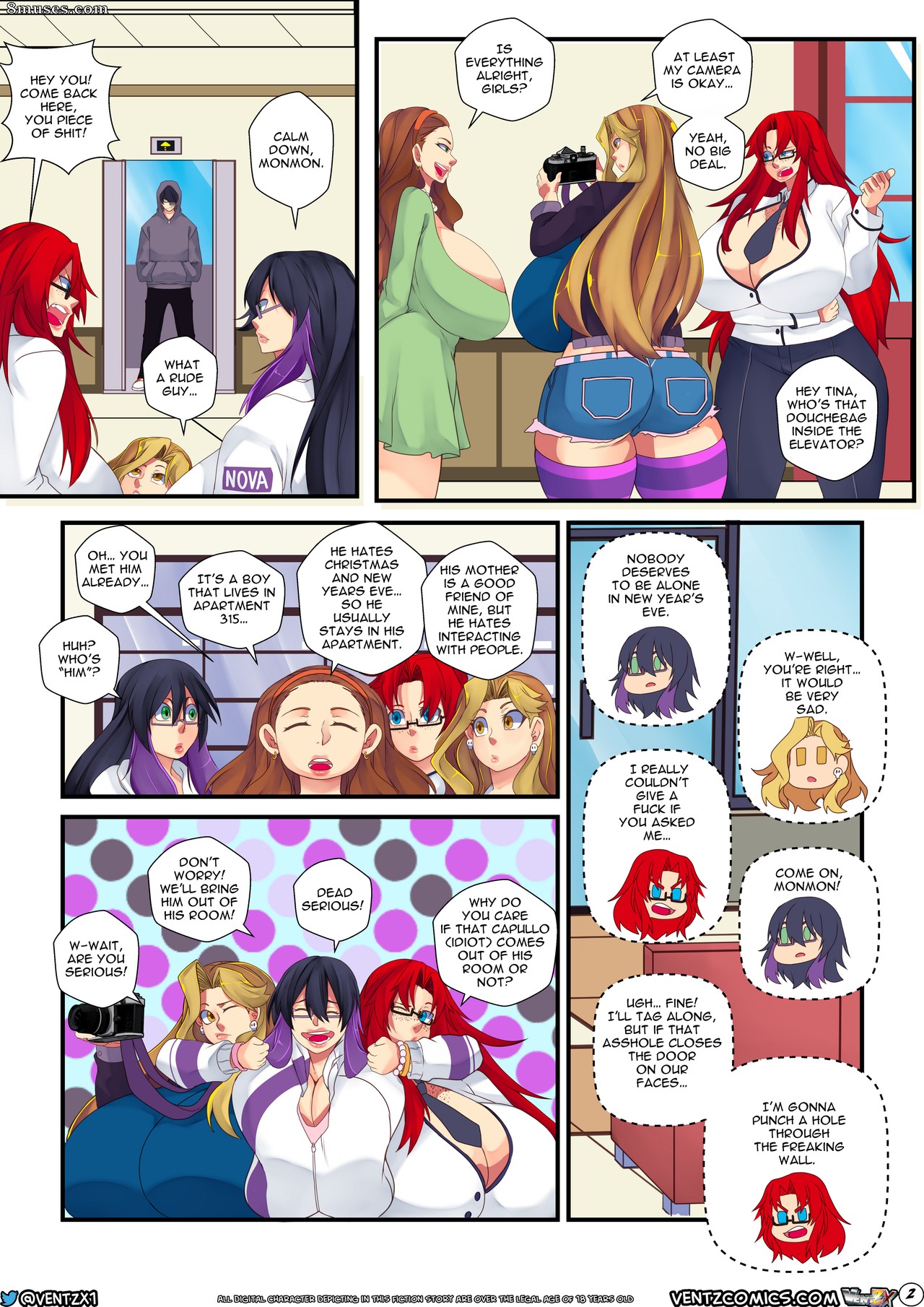 VentZX - Naughty New Year's Eve - Page 4
