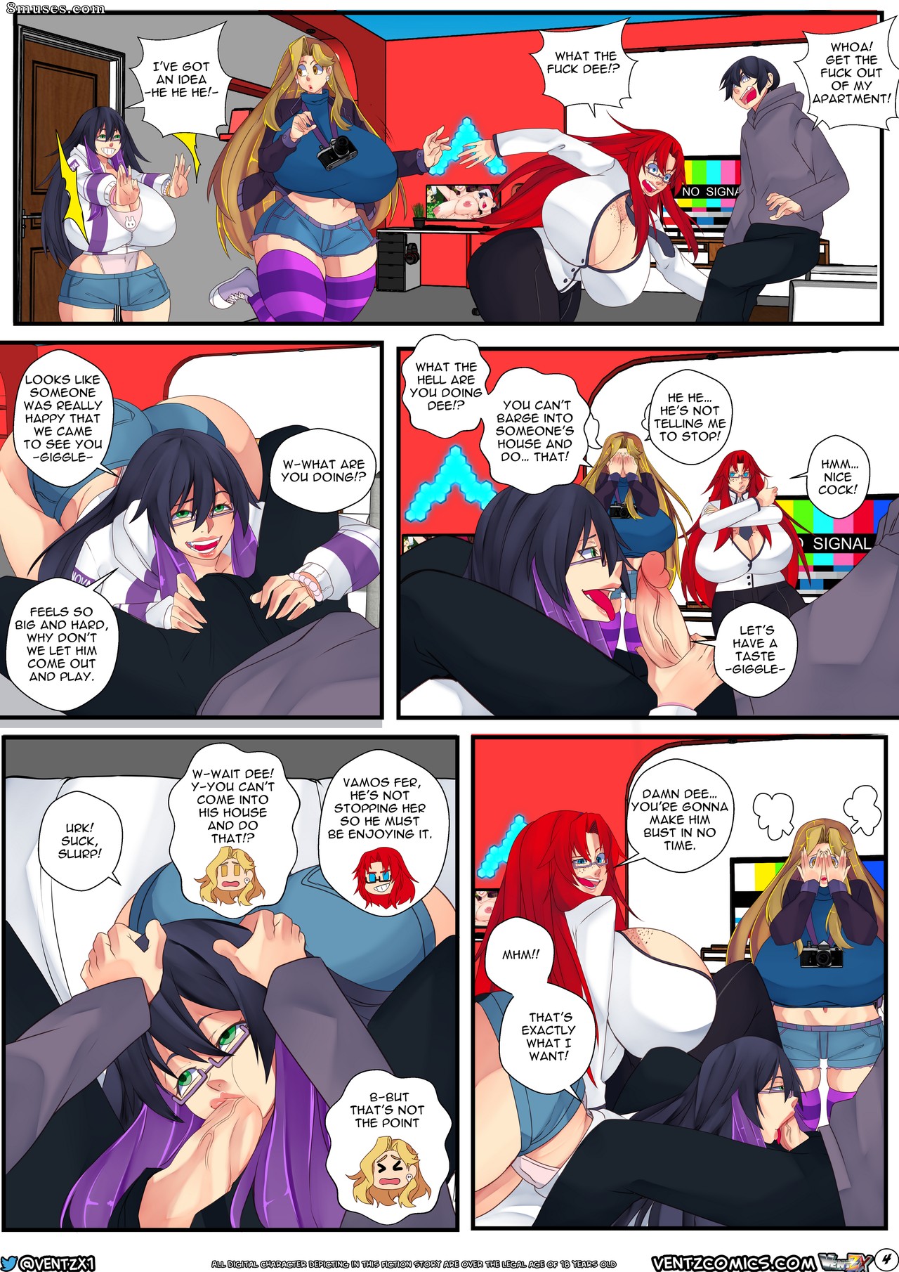 VentZX - Naughty New Year's Eve - Page 6