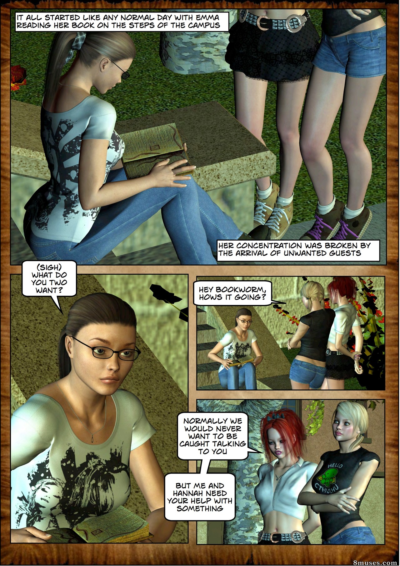 TabooStudios.com - Gonzo Comics - Hoyo de Pans - Página 2