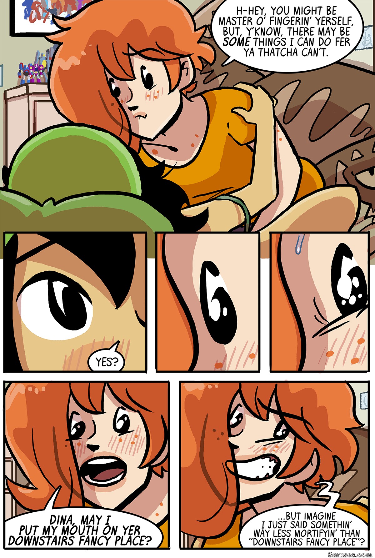 Slipshine Comics - Hold On To Yer Butts - A Dumbing Of Age Pornographique - Page 9