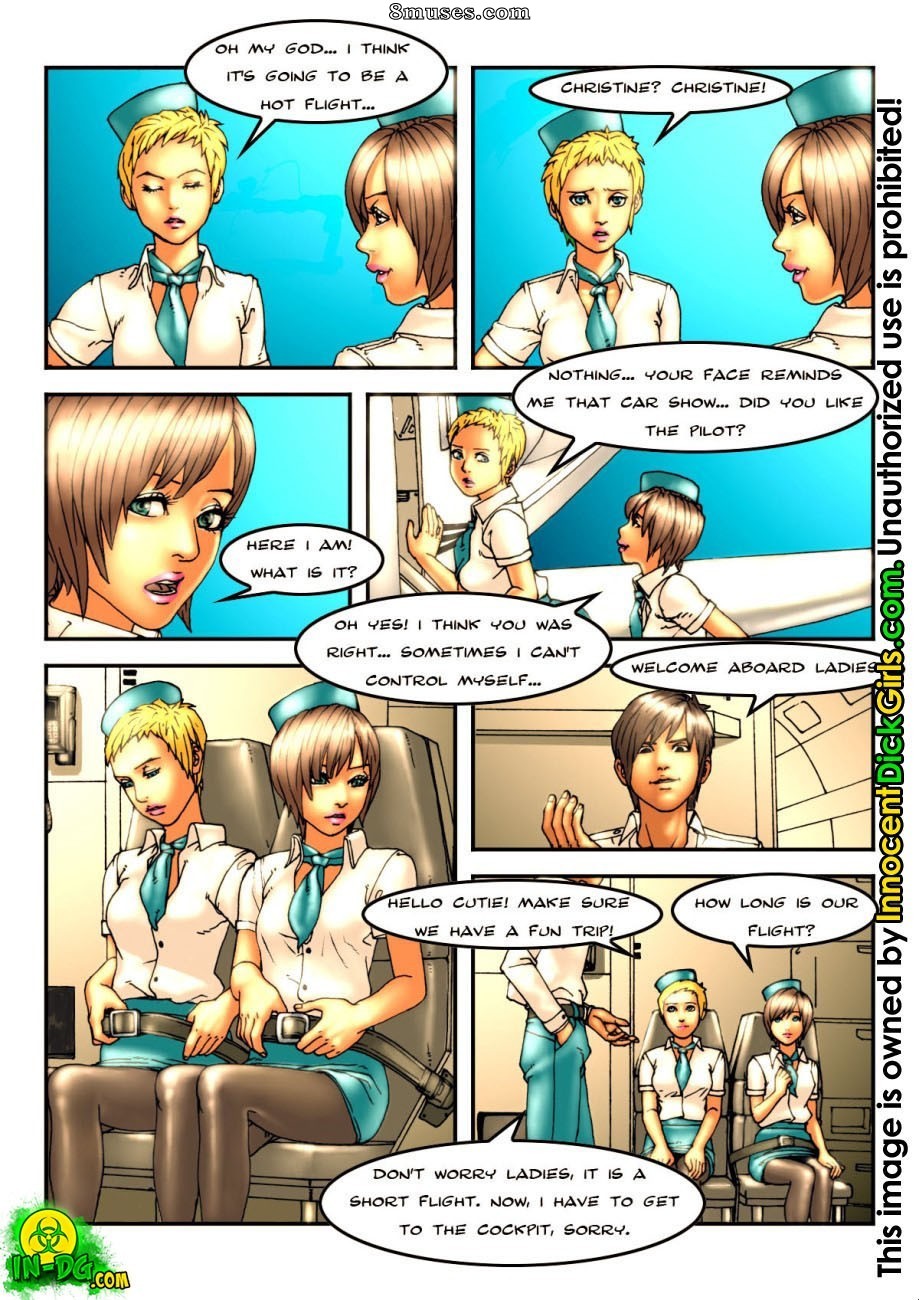 Innocent Dickgirls Comics - The Futa Flight - Page 4