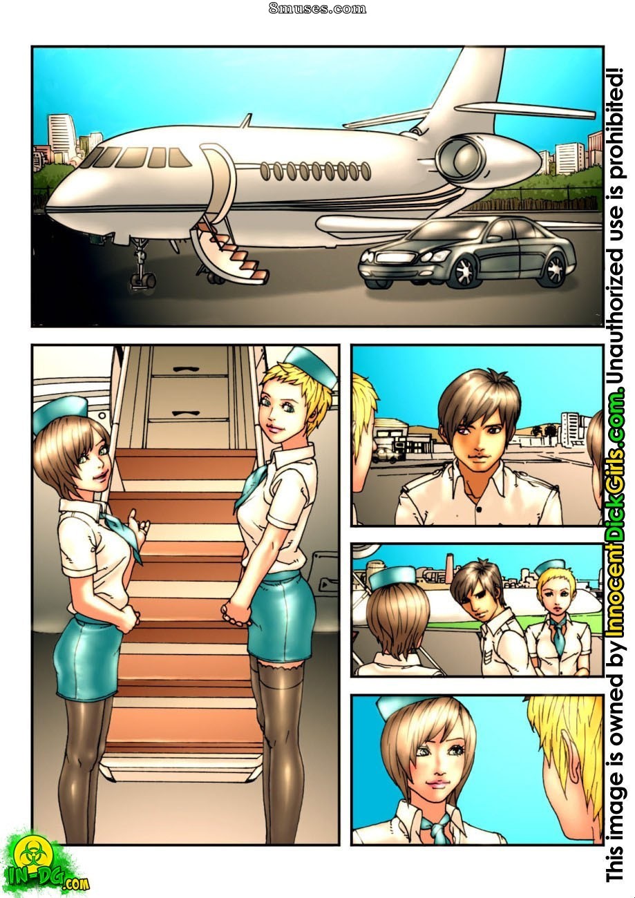 Innocent Dickgirls Comics - The Futa Flight - Page 3