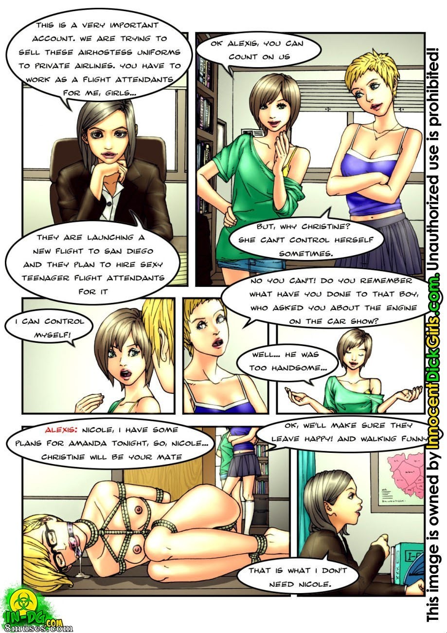 Innocent Dickgirls Comics - The Futa Flight - Page 2