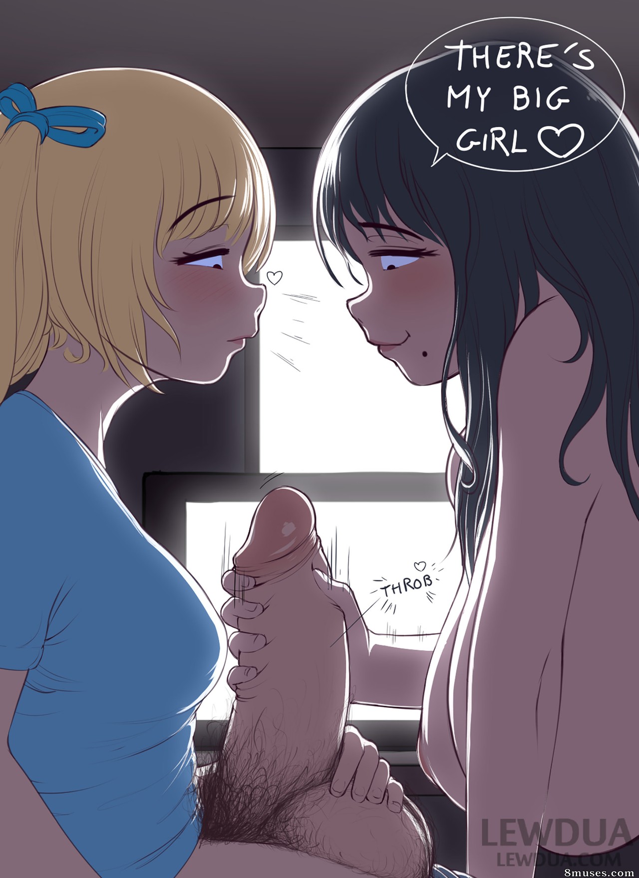 Lewdua - Love is Sharing - Nessie and Alison - Page 36