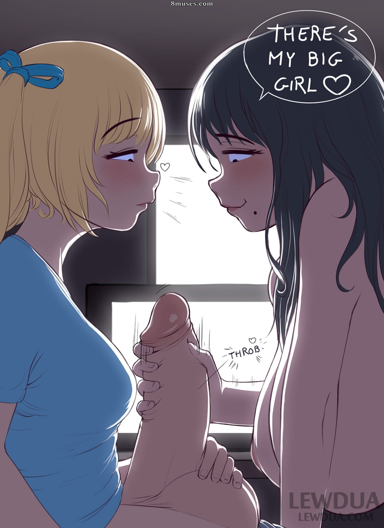 Lewdua - Love is Sharing - Nessie and Alison - Page 2