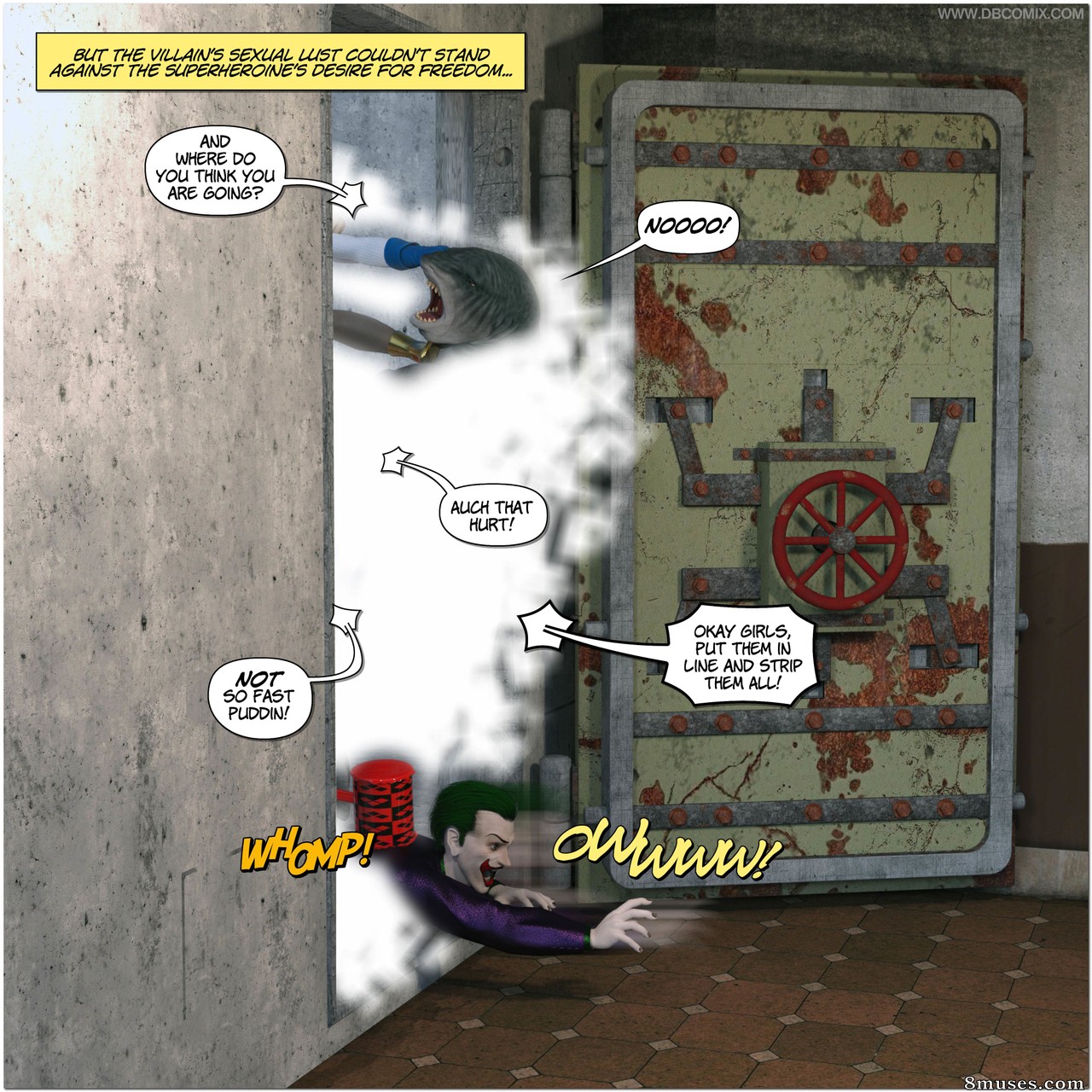 New Arkham For Superheroines - Issue 17 - Page 61