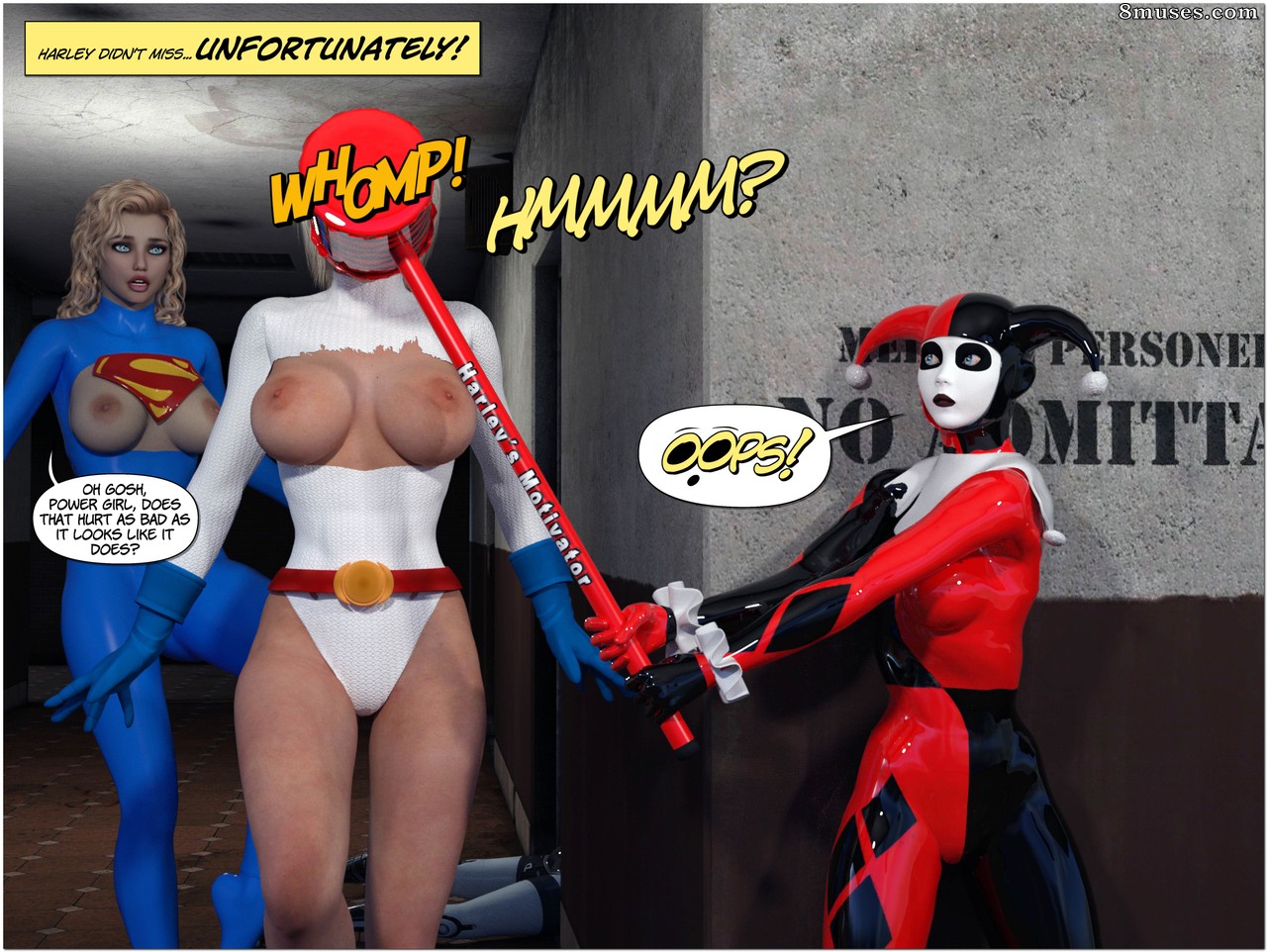 New Arkham For Superheroines - Issue 17 - Page 54