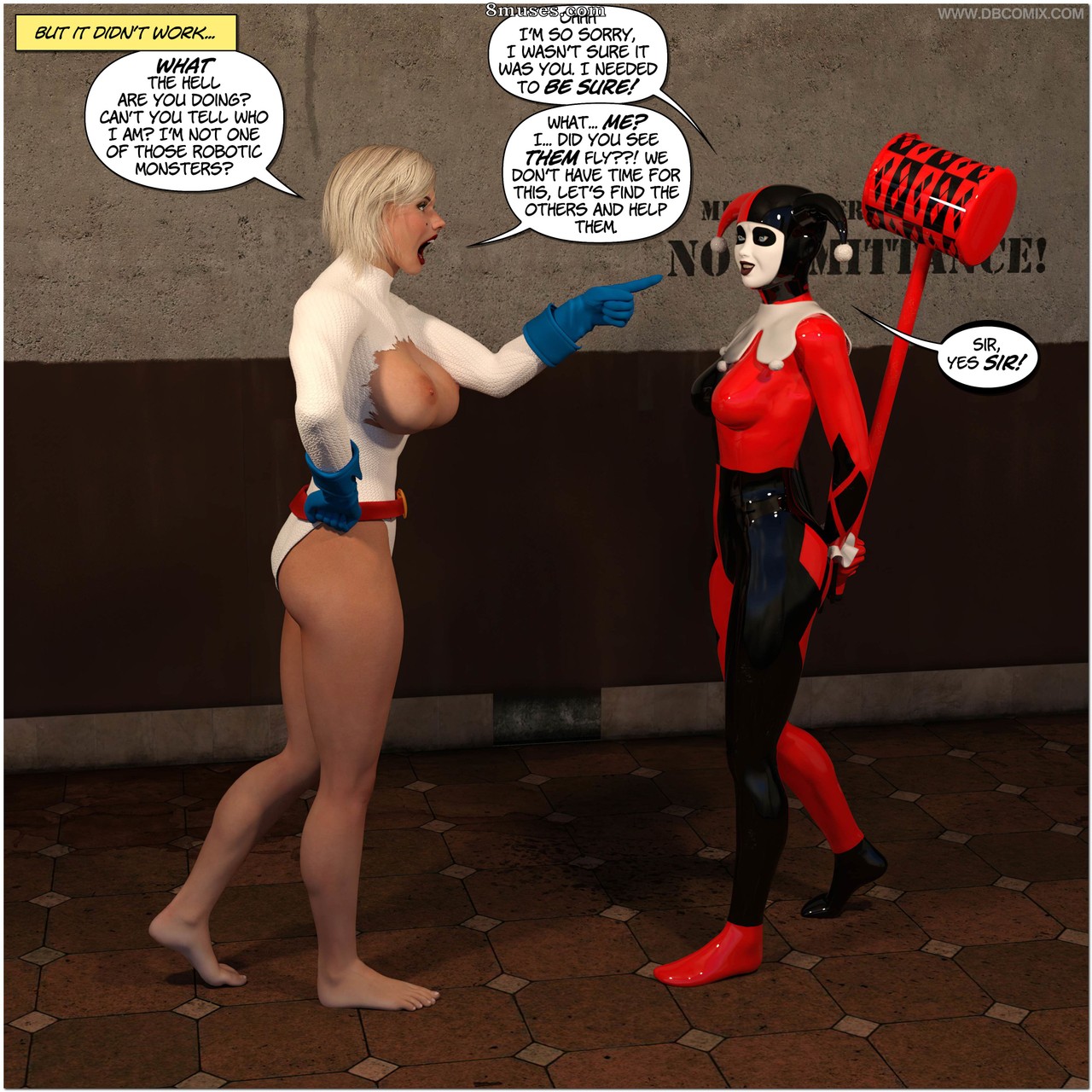 New Arkham For Superheroines - Issue 17 - Page 41