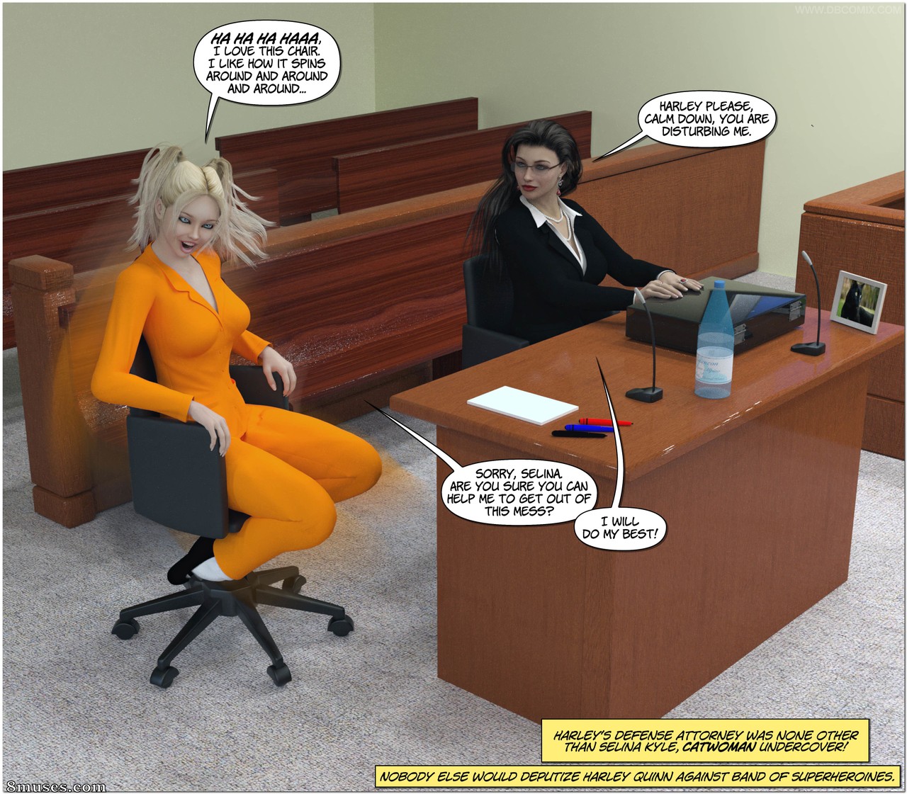 New Arkham For Superheroines - Issue 17 - Page 67