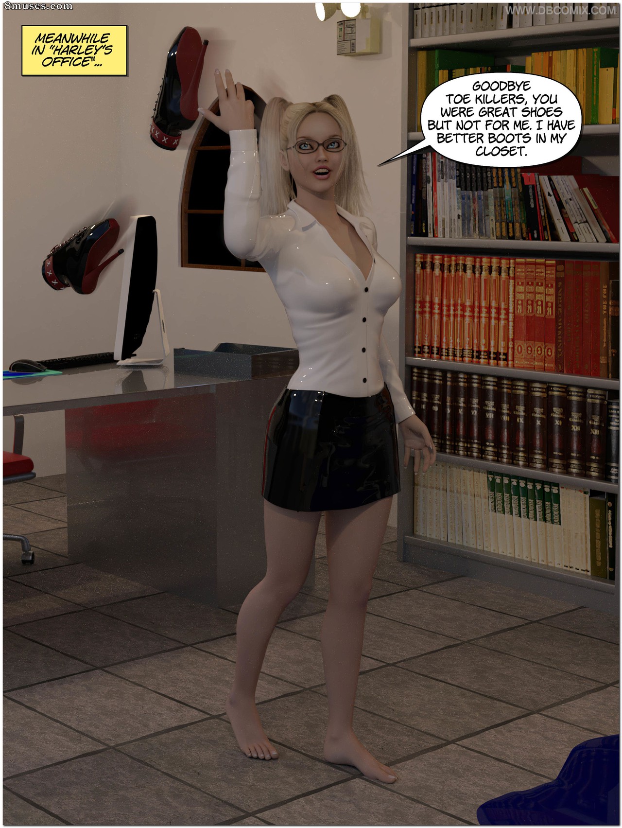 New Arkham For Superheroines - Issue 17 - Page 35