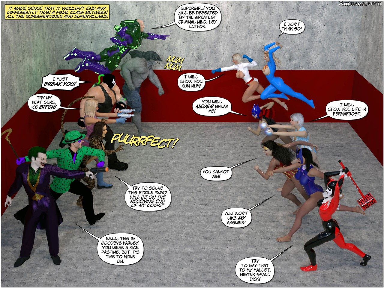 New Arkham For Superheroines - Issue 17 - Page 60