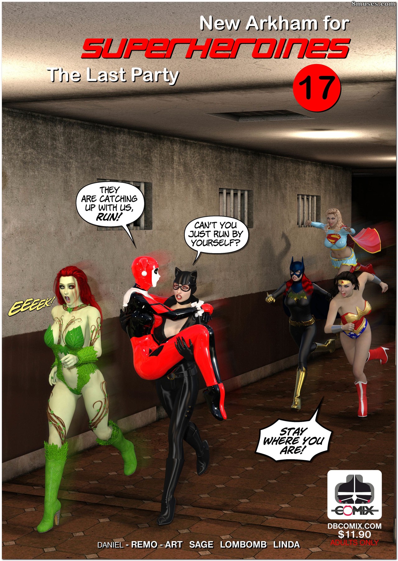 New Arkham For Superheroines - Issue 17 - Page 1