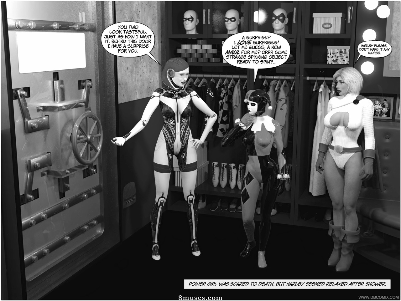 New Arkham For Superheroines - Issue 17 - Page 3