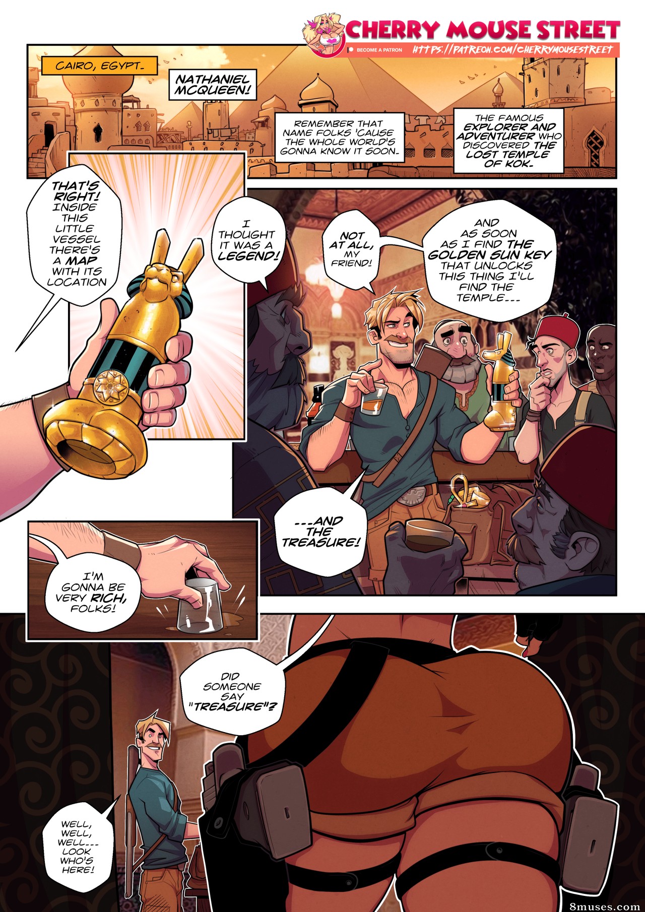 Cherry Mouse Street - Chloe Doll and the Temple of Cock - Page 2