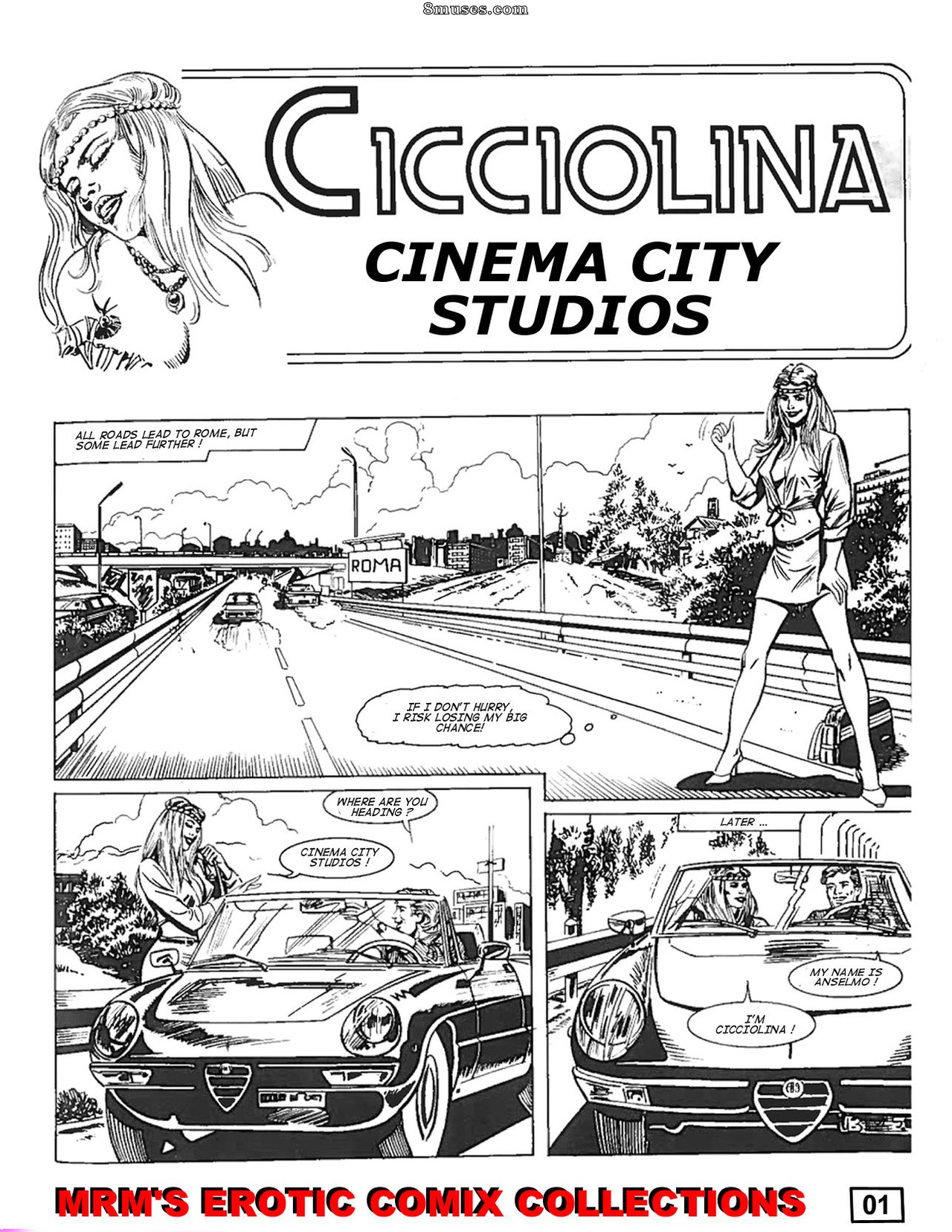 Page 3 | Classic-Comics-Collection/CICCIOLINA-CINEMA-CITY-STUDIOS | 8muses  - Sex Comics