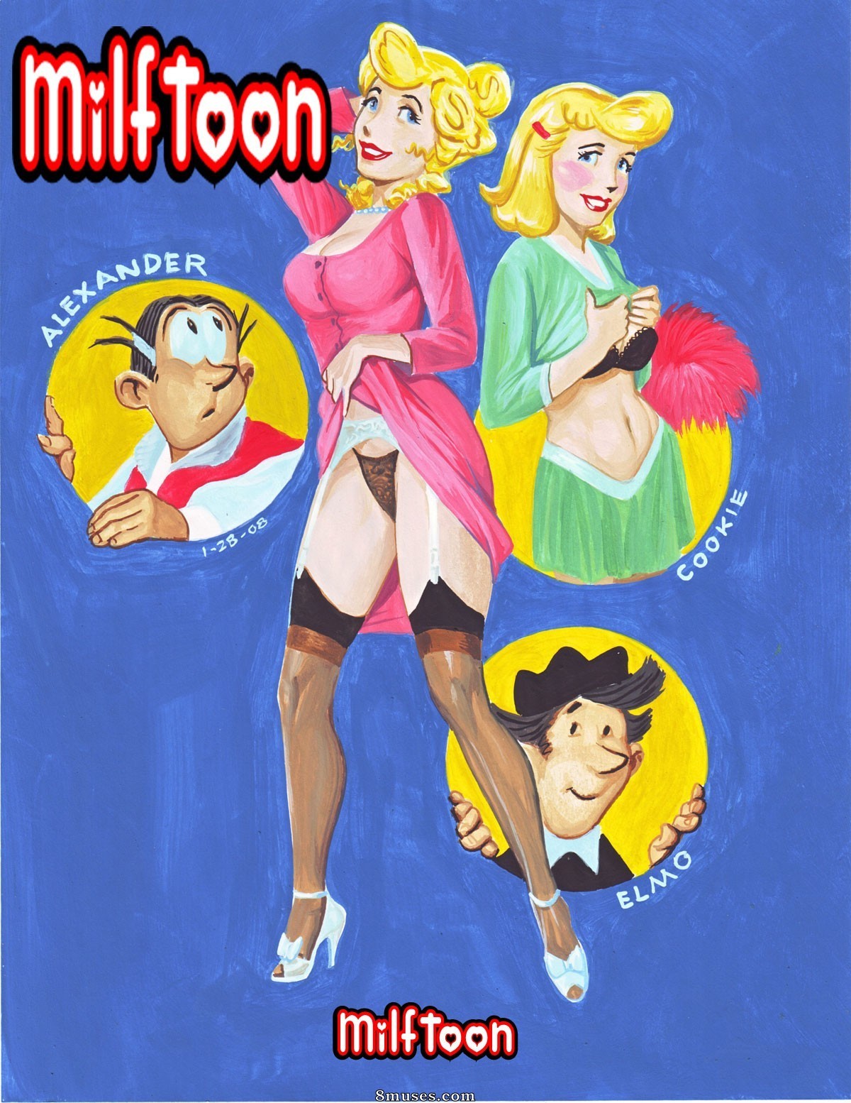 MilfToon Comics - Loirinha - Colorido - Página 1