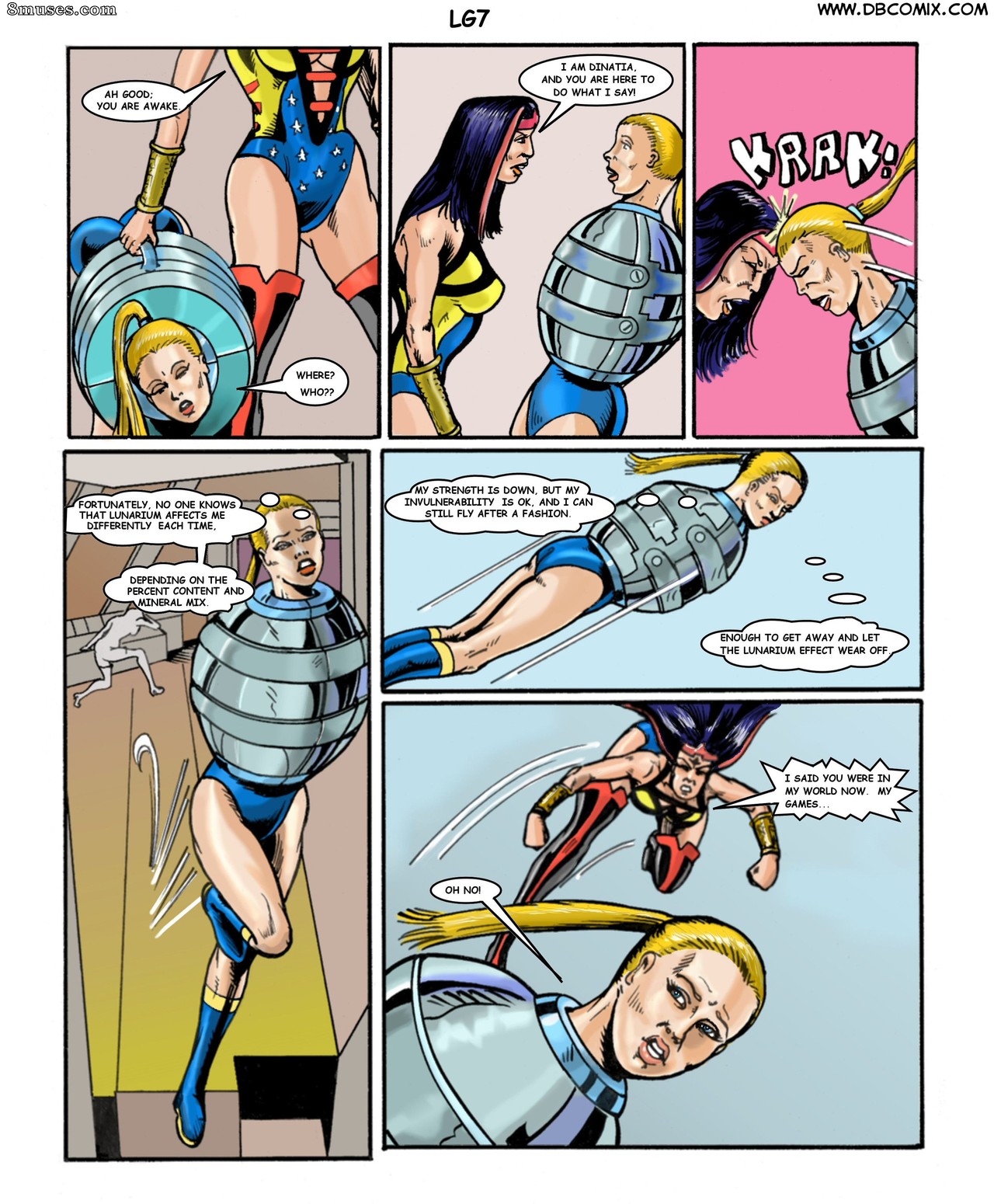 Superheroine Bondage Laboratory - Issue 2 - Page 8