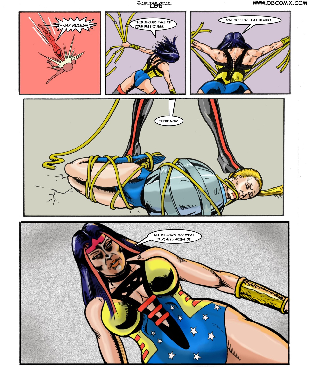 Laboratoire de bondage de superhéroïne - Numéro 2 - Page 9