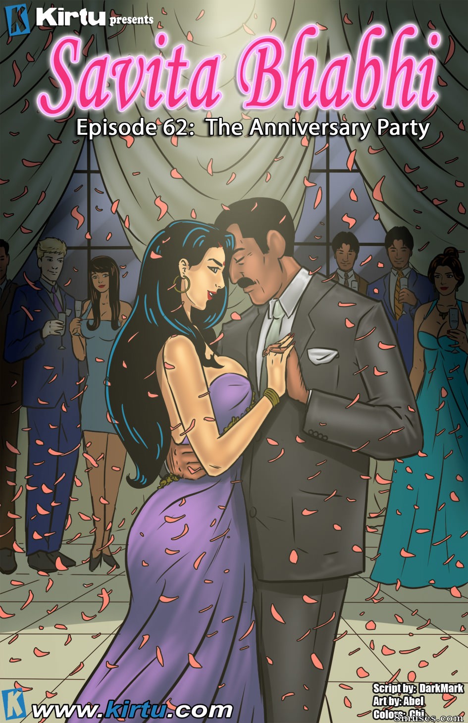 Kirtu.com Comics - Savita Bhabhi - Épisode 62 - La soirée d'anniversaire - Page 1
