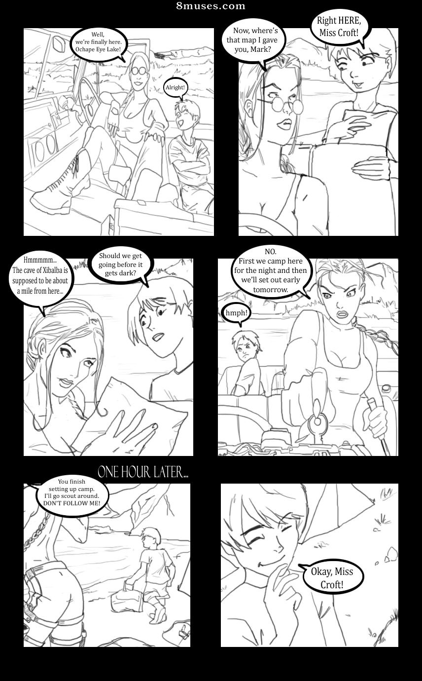 Everfire Comics - Túmulo Raider - Uma vadia no cio - Página 2