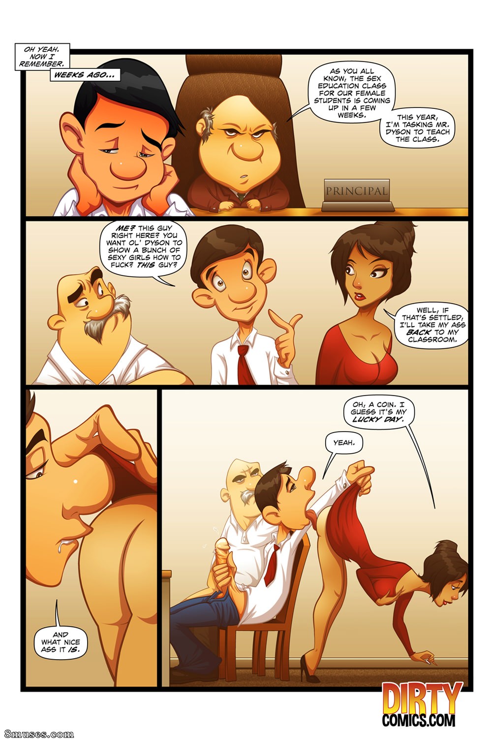 Dirty Comics - Educação sexual - Página 3