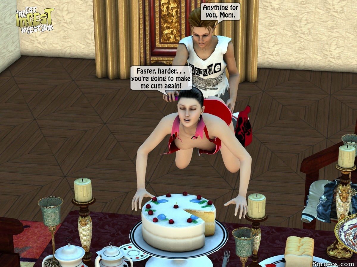 IncestIncestIncest.com Comics - Festa de aniversário com a mamãe - Página 22