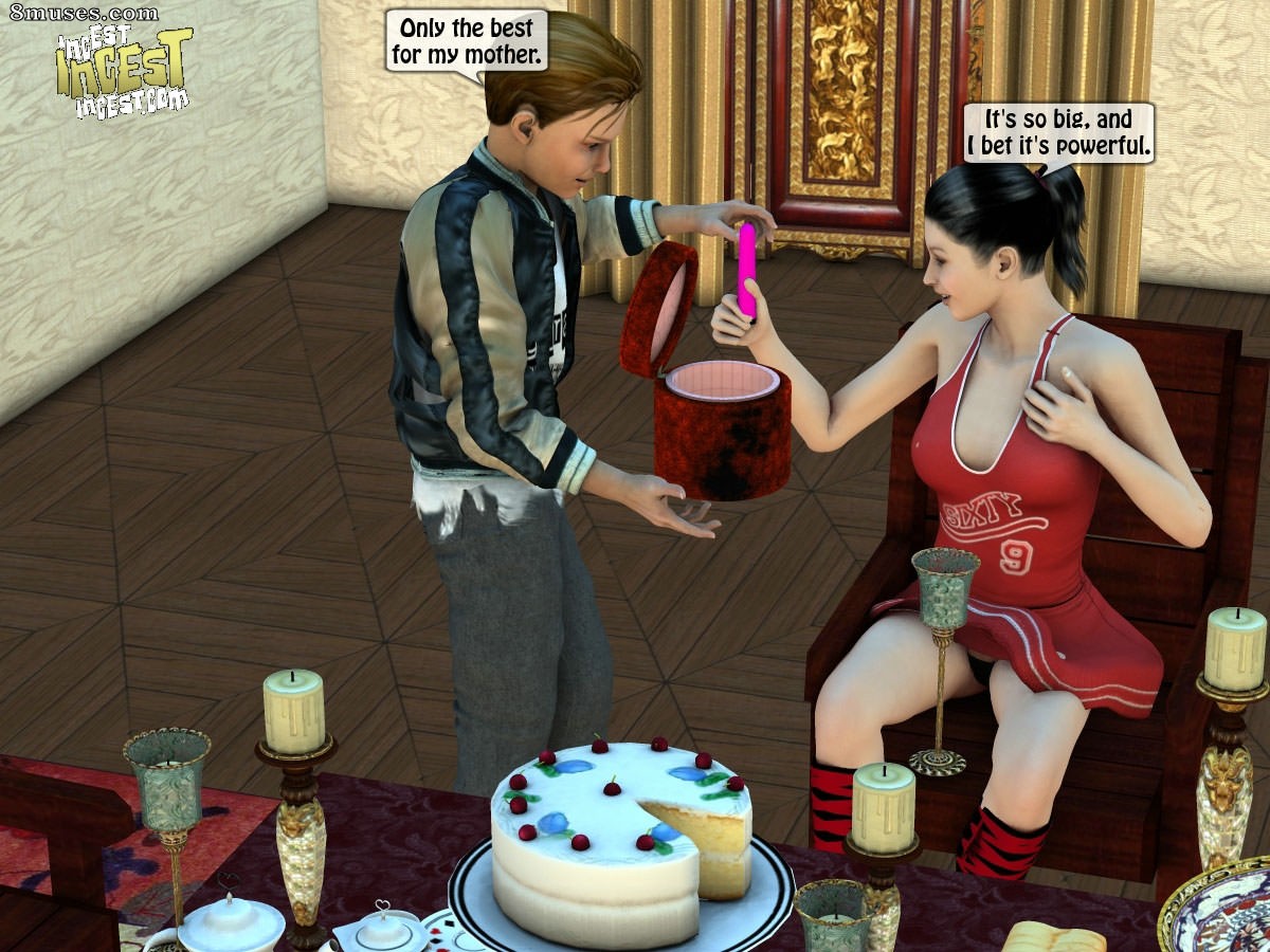 IncestIncestIncest.com Comics - Festa de aniversário com a mamãe - Página 10