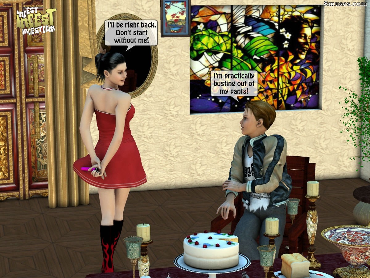 IncestIncestIncest.com Comics - Fiesta de cumpleaños con mamá - Página 13